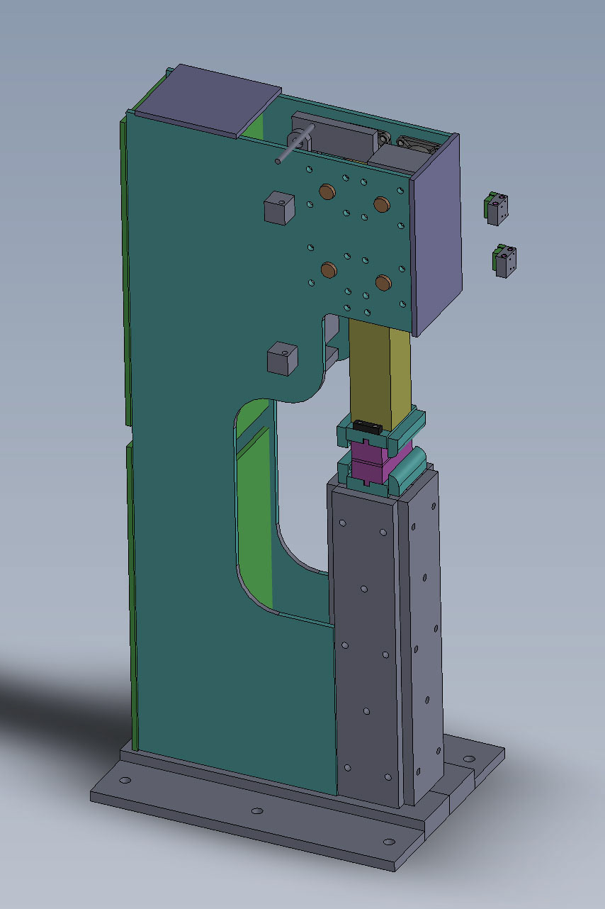 An air powered forging hammer. I currently have the parts for this but have not yet completed it.