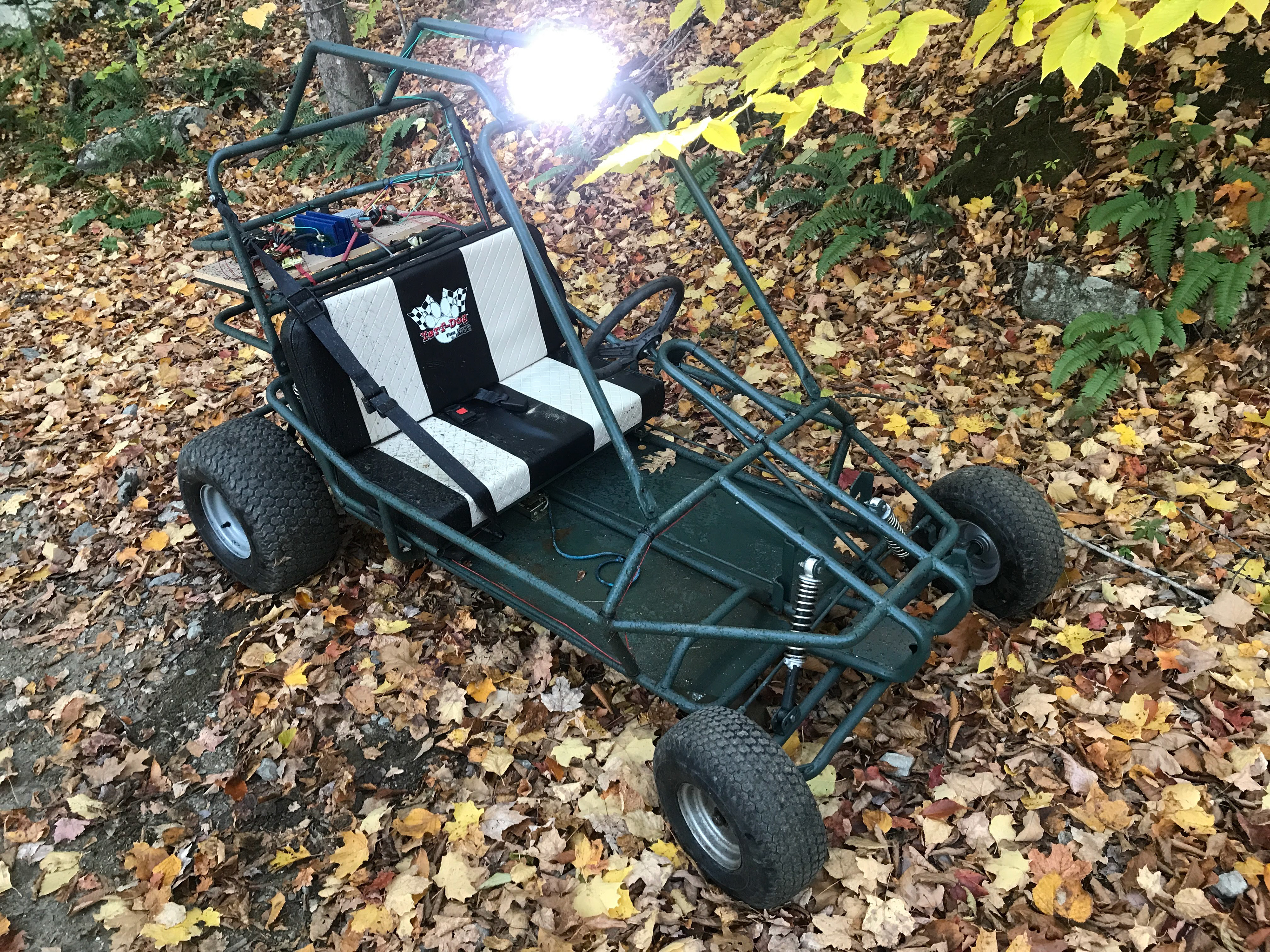 The final product, out and about on Maine's trails!