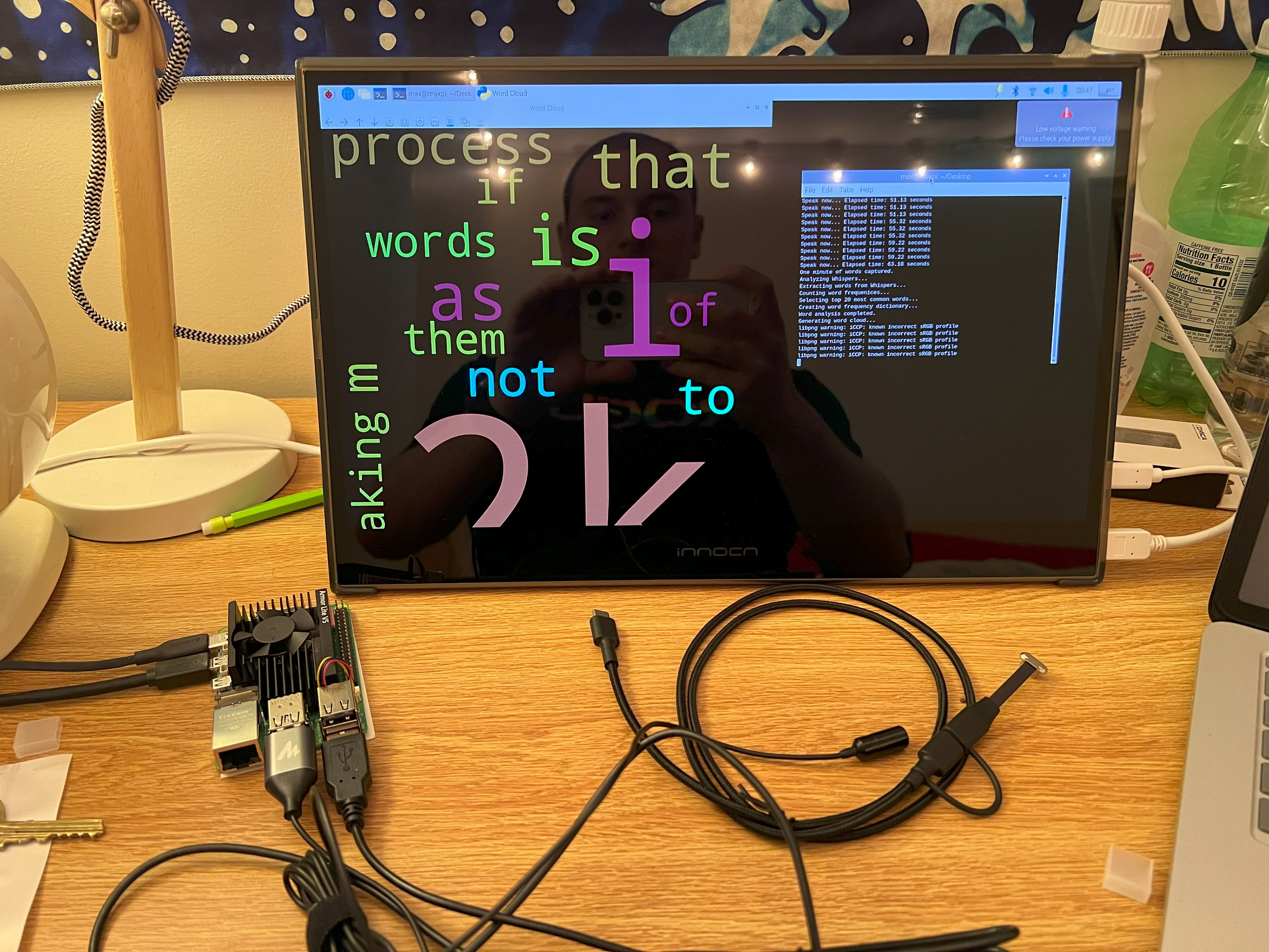 Initial programming and testing of sourced components. This was necessary to prove that my concept was even possible, as as far as I could tell, it had never been done before.