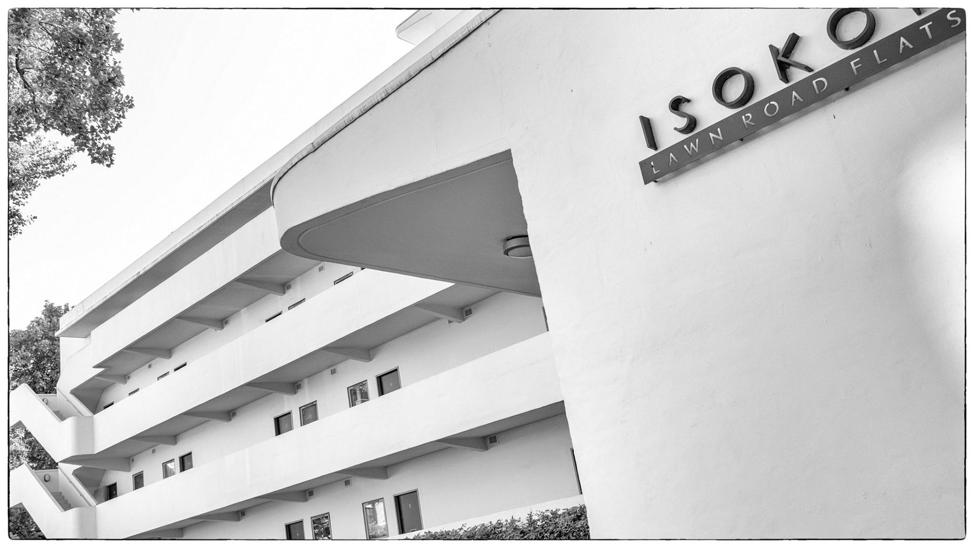 Walter Gropius, Marcel Breuer, László Moholy-Nagy and Agatha Christie lived here.Isokon Flats, also known as Lawn Road Flats, on Lawn Road, Hampstead, London NW3, is a concrete block of 36 flats, designed by architect Wells Coates for Molly and Jack Pritchard. The building opened on 9 July 1934 as an experiment in minimalist urban living.