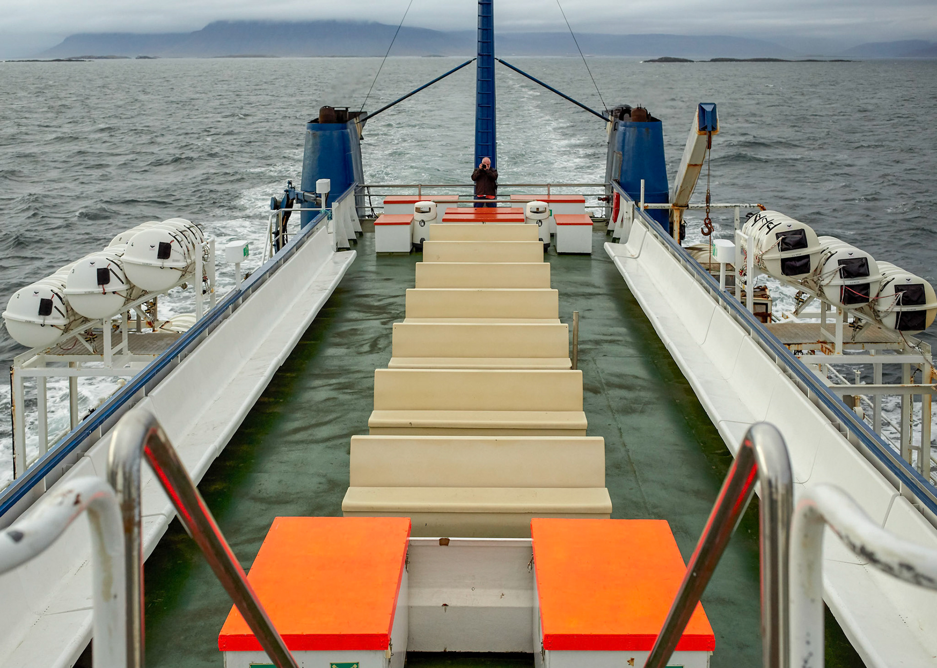 Ferry Baldur between Stykkisholmur -- Breidafjördur