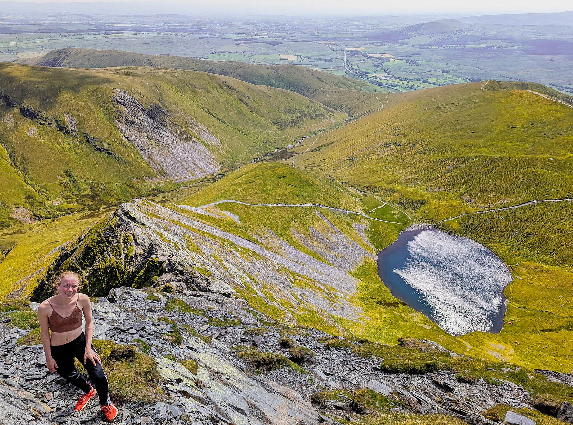 Blencathra Sharp Edge, Scales tarn