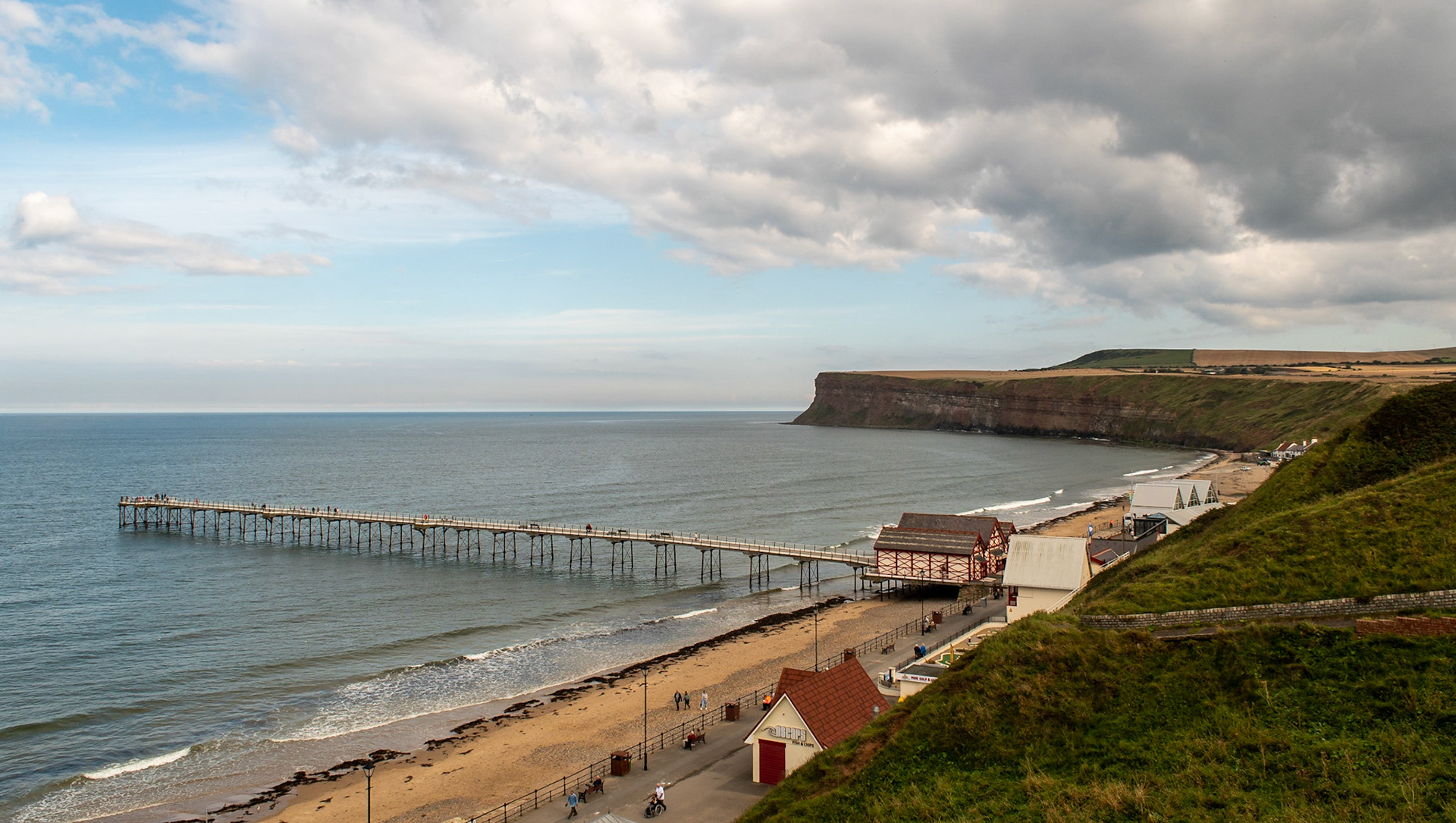 Saltburn pier in 2019