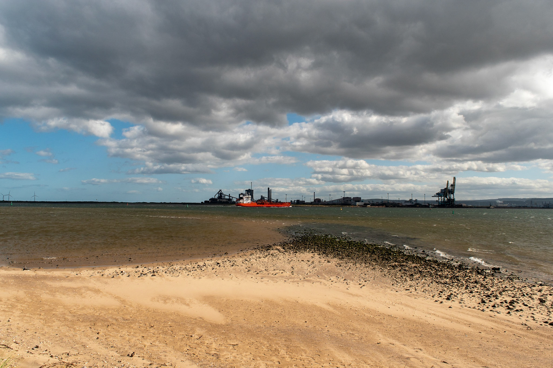 Teesmouth, north shore