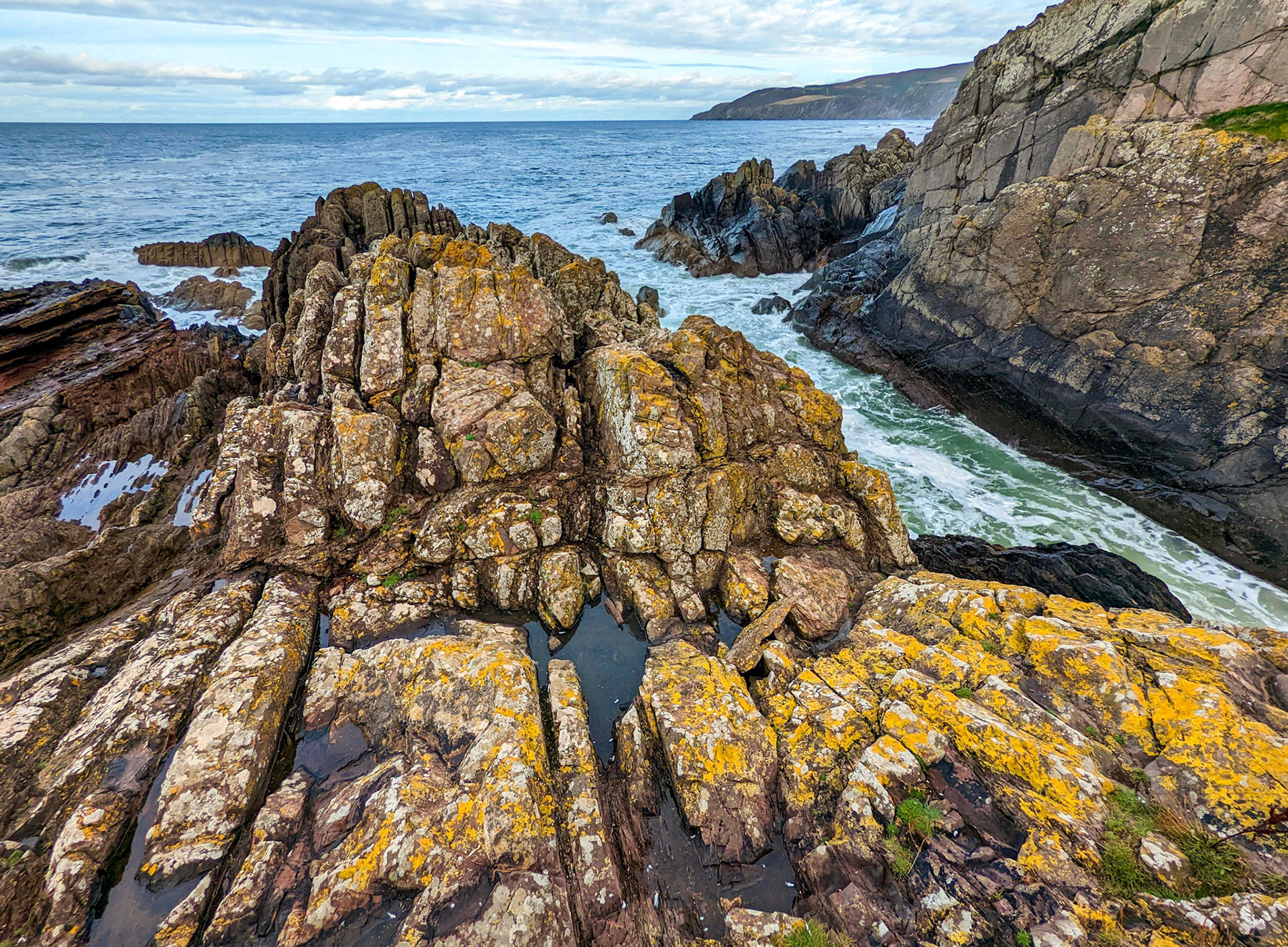 Siccar Point, Berwickshire, Scotland