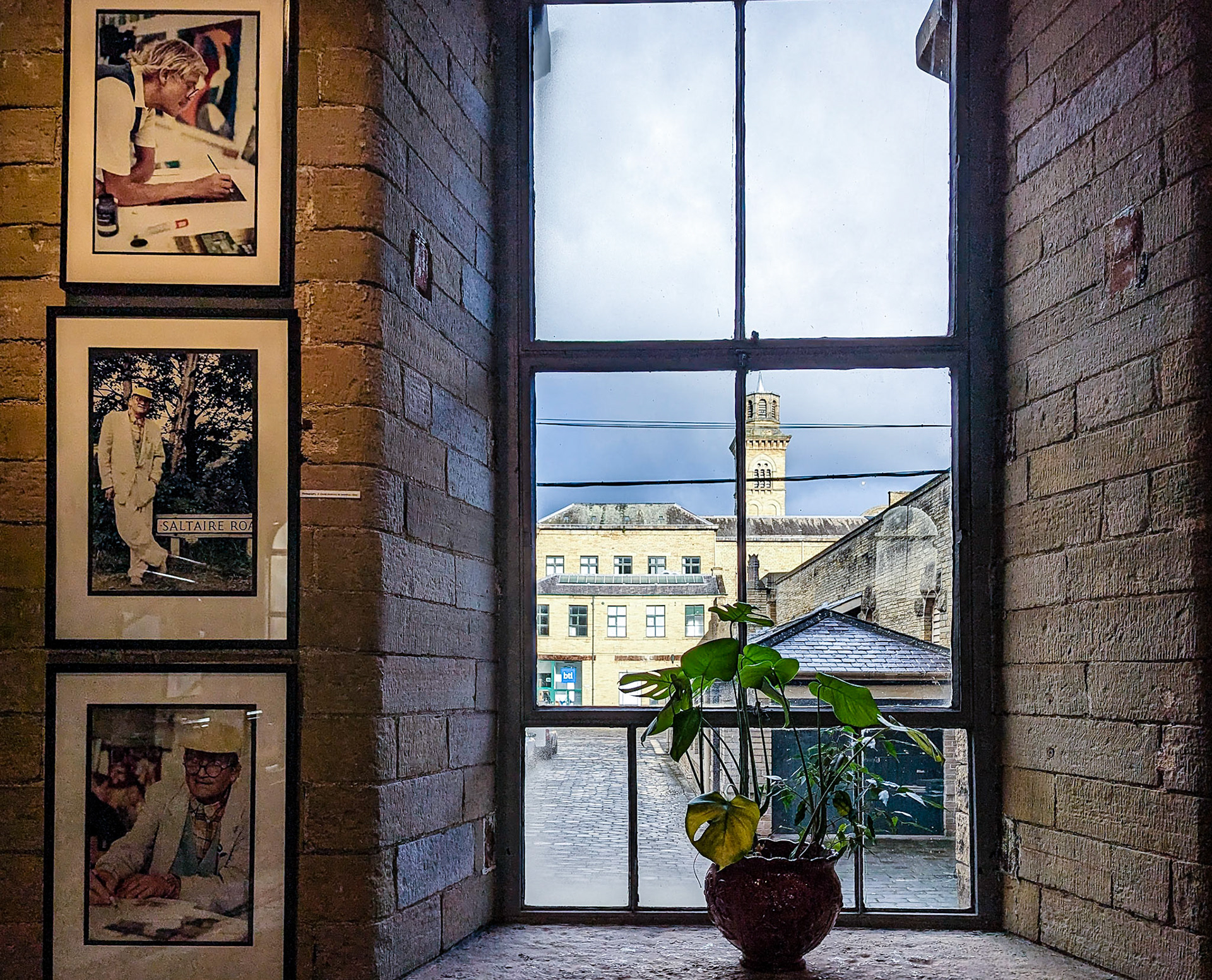 Salts Mill Hockney gallery.