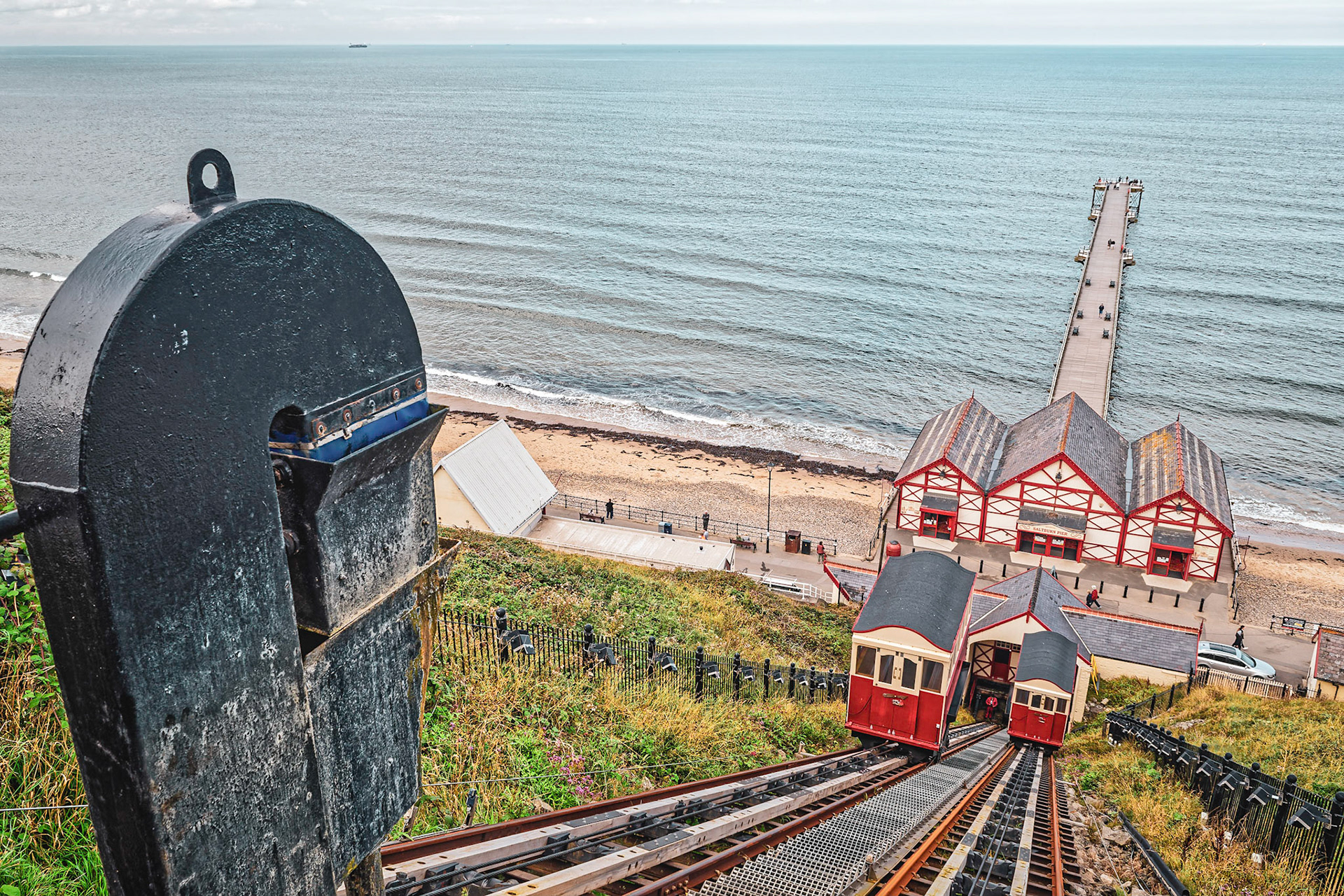 Saltburn pier in 2019