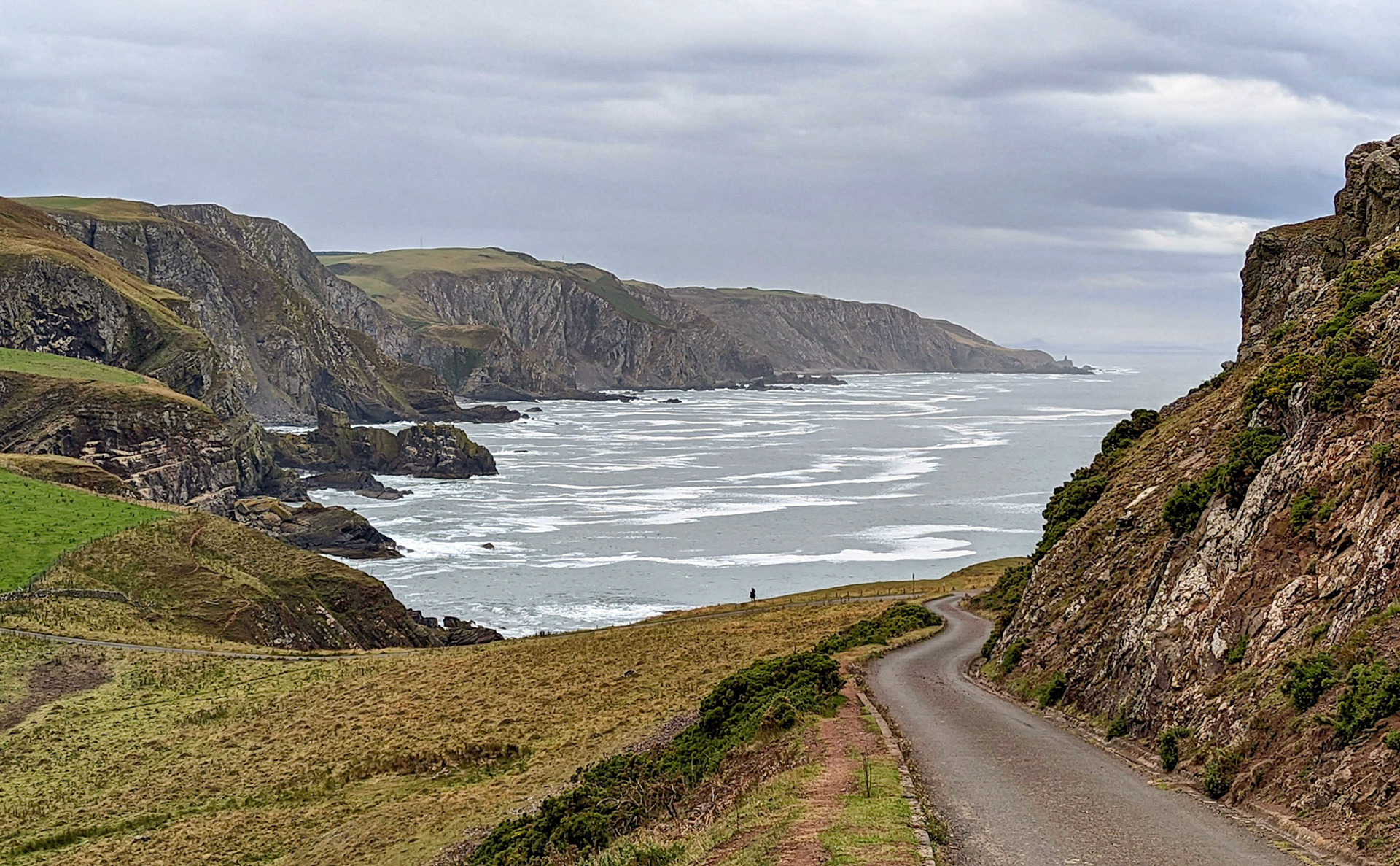 Pettico Wick, St Abbs Head, Berwickshire, Scotland