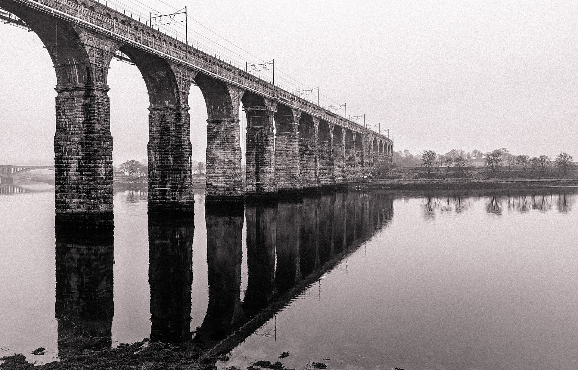 This album shows the Old Bridge (1524), the Royal Tweed Bridge (1928) and the Royal Border Bridge (1850).