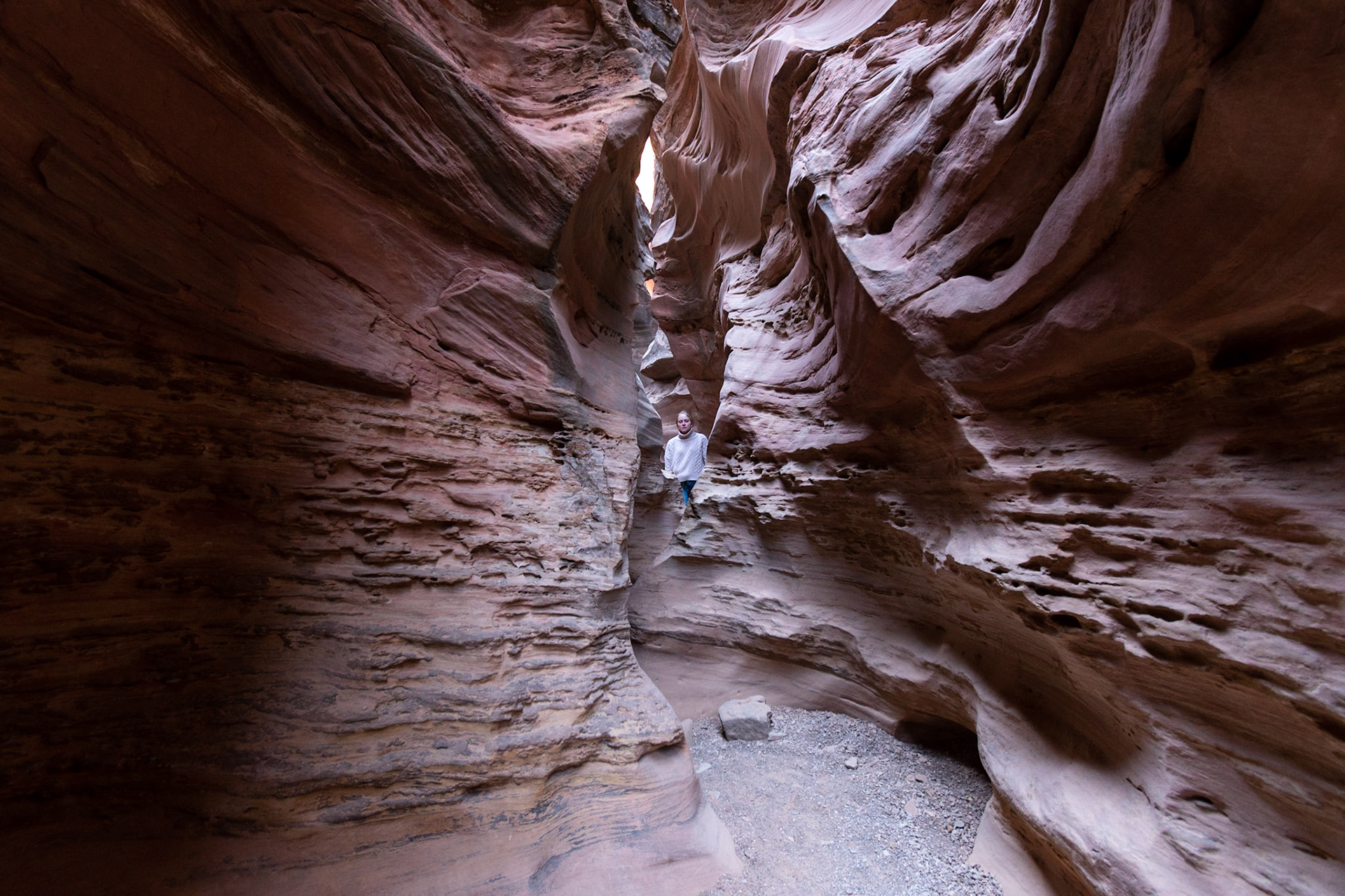 Little Wild Horse Canyon in the San Rafael Swell