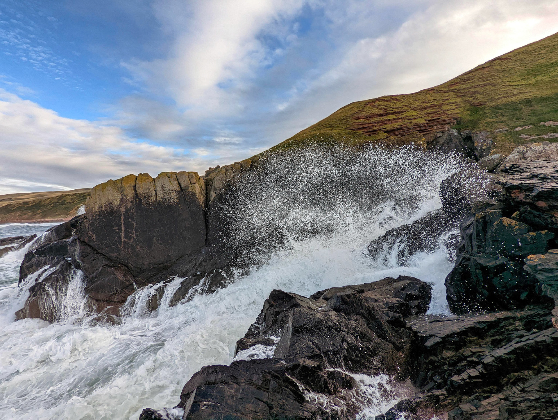 Siccar Point, Berwickshire, Scotland