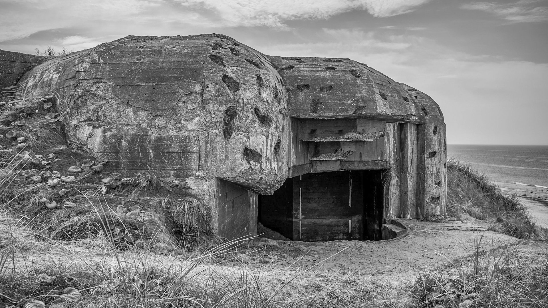 WW2 bunker, Hirtshals, Denmark