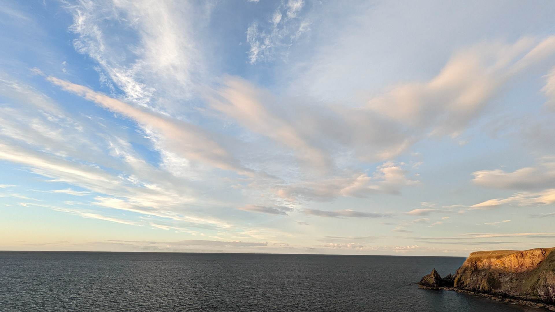Pettico Wick, St Abbs Head, Berwickshire, Scotland