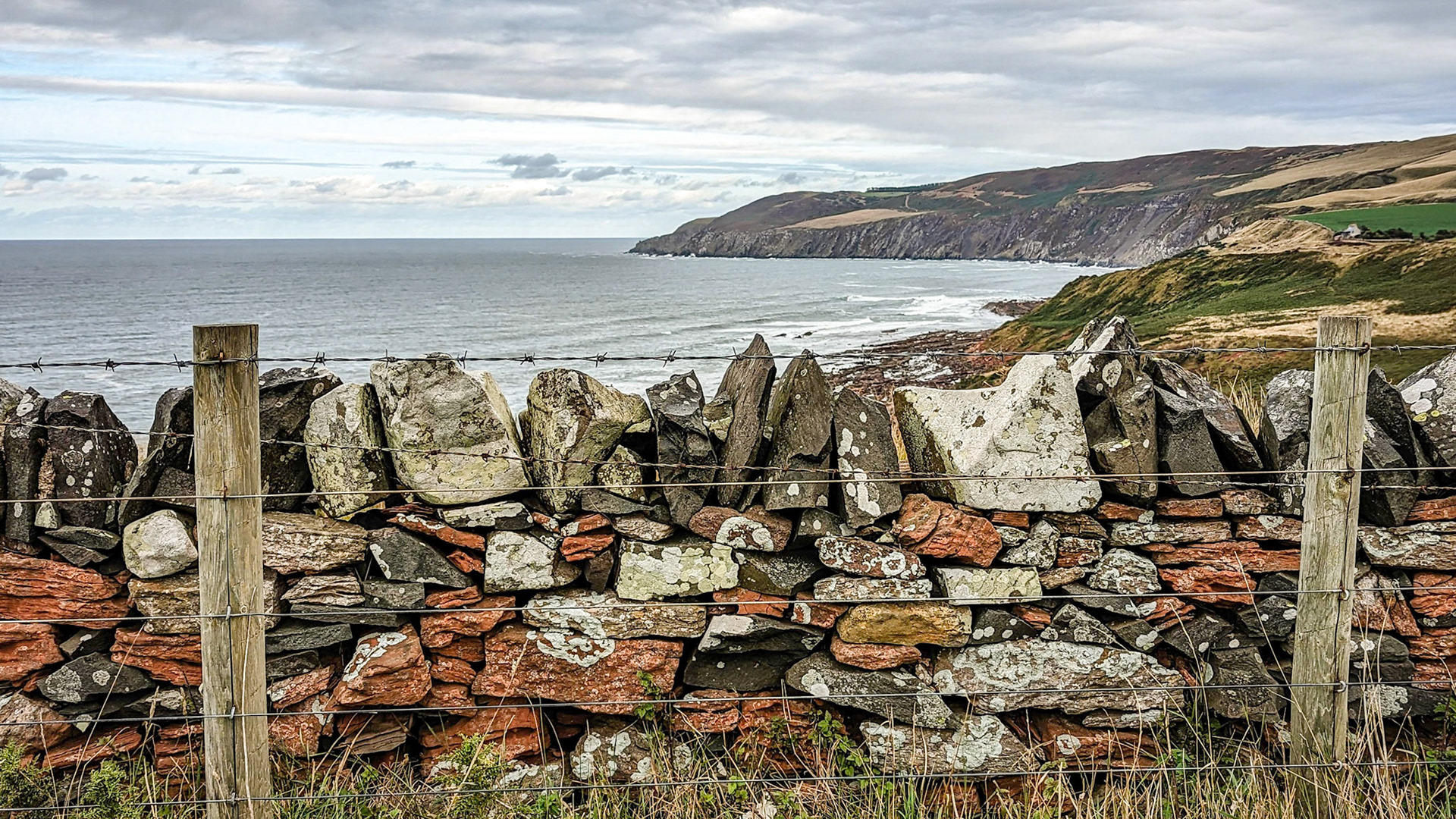 Siccar Point, Berwickshire, Scotland