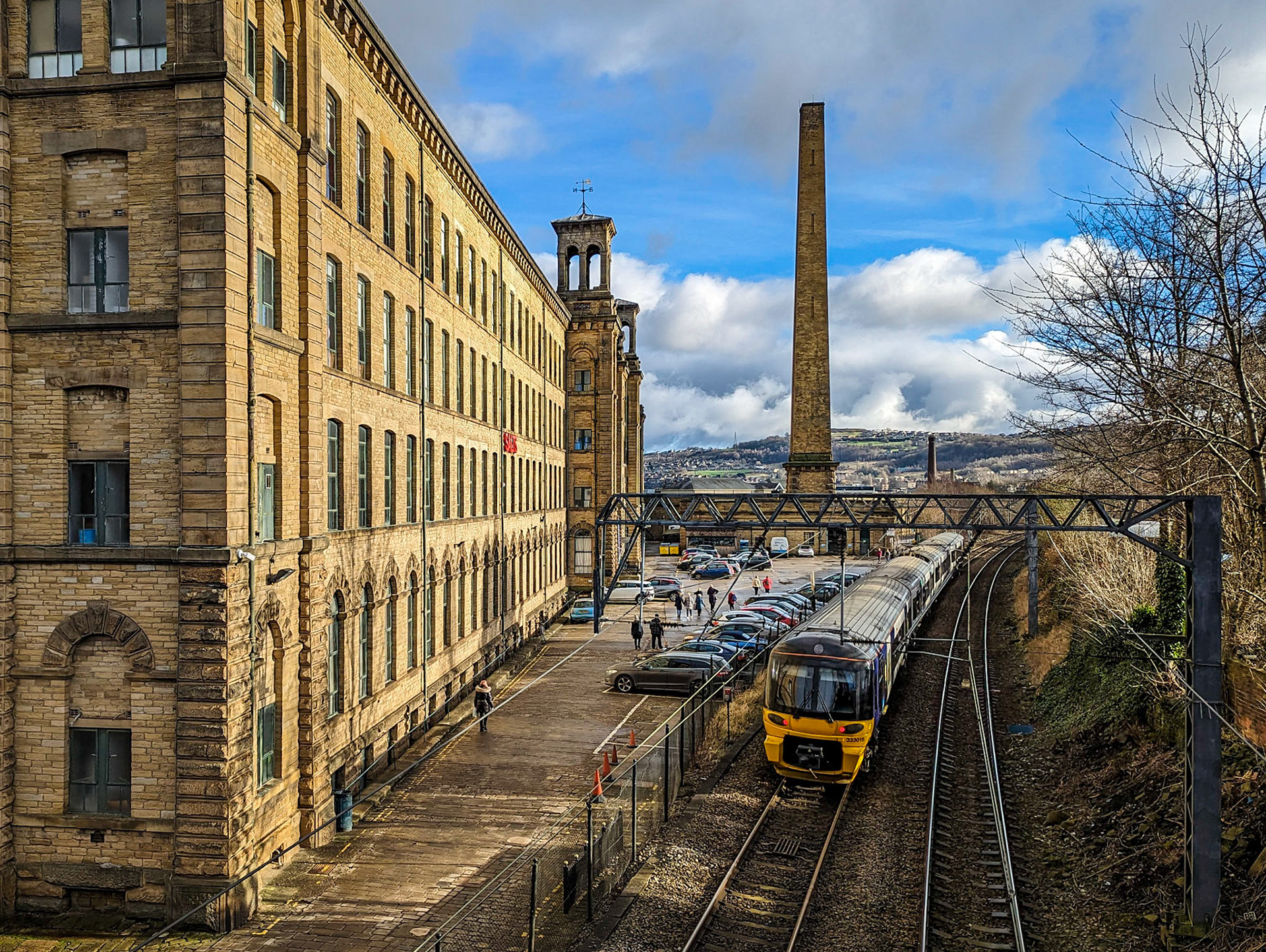The world's biggest industrial building in 1853.