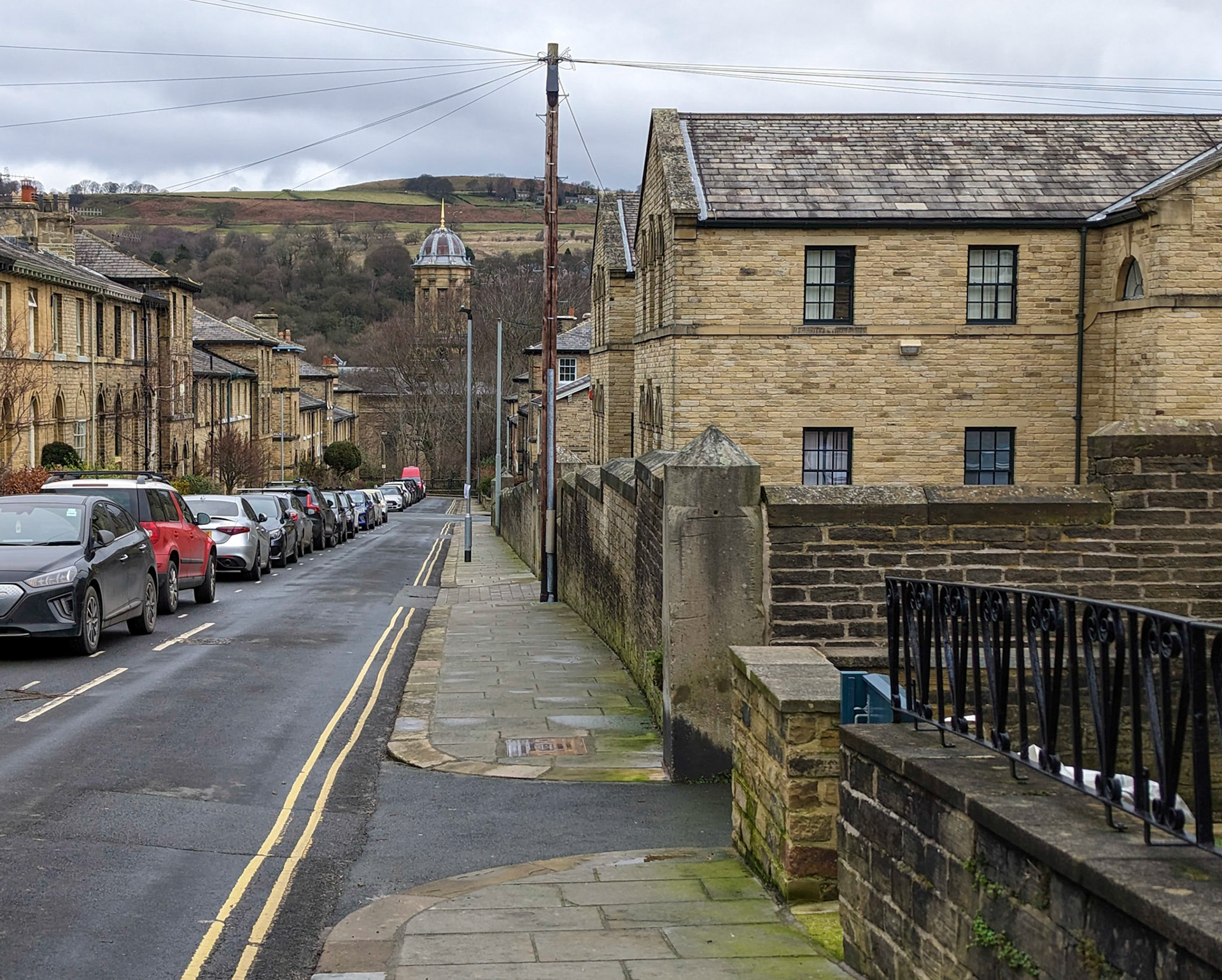 A World Heritage site in West Yorkshire.
