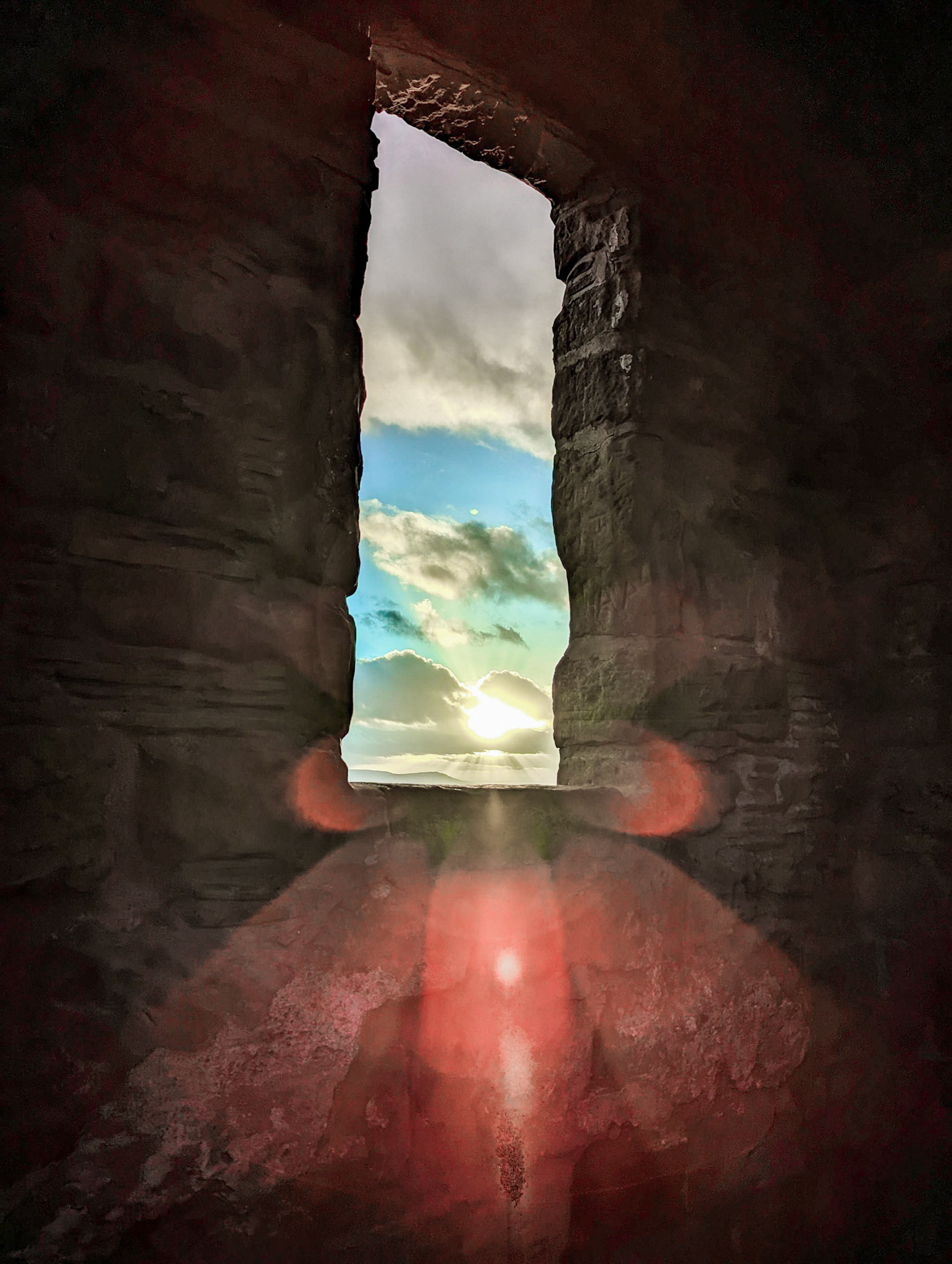 Roseberry Topping shooting box sunset