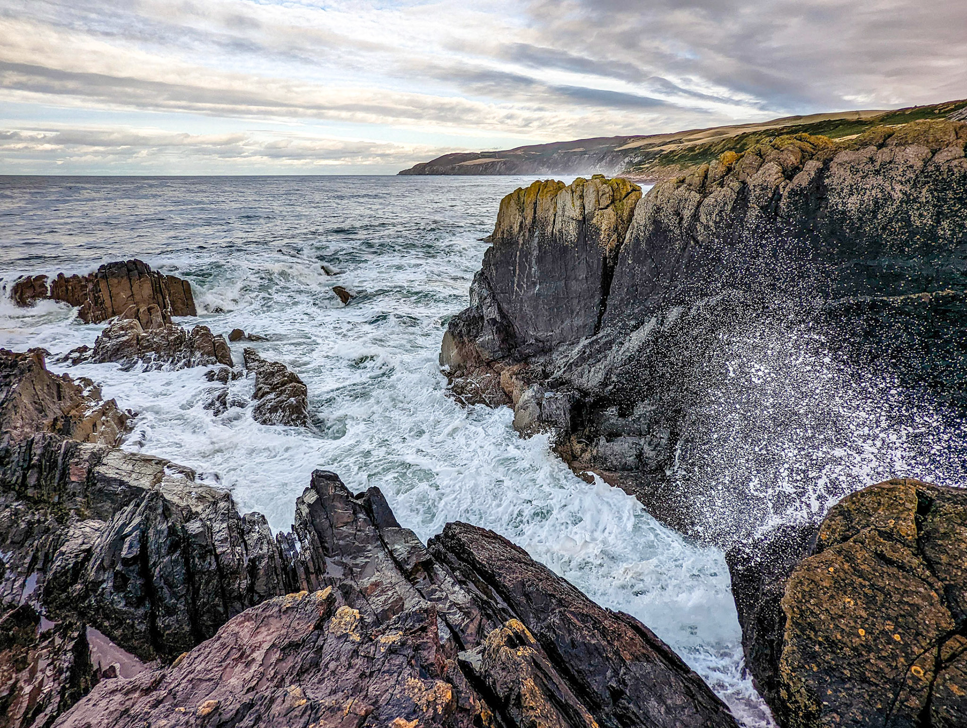 Siccar Point, Berwickshire, Scotland