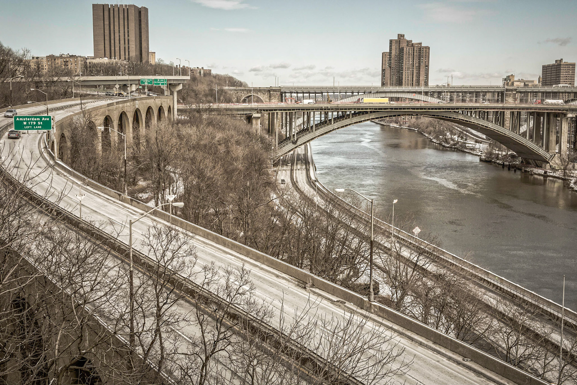 Harlem River Drive at Washington Heights