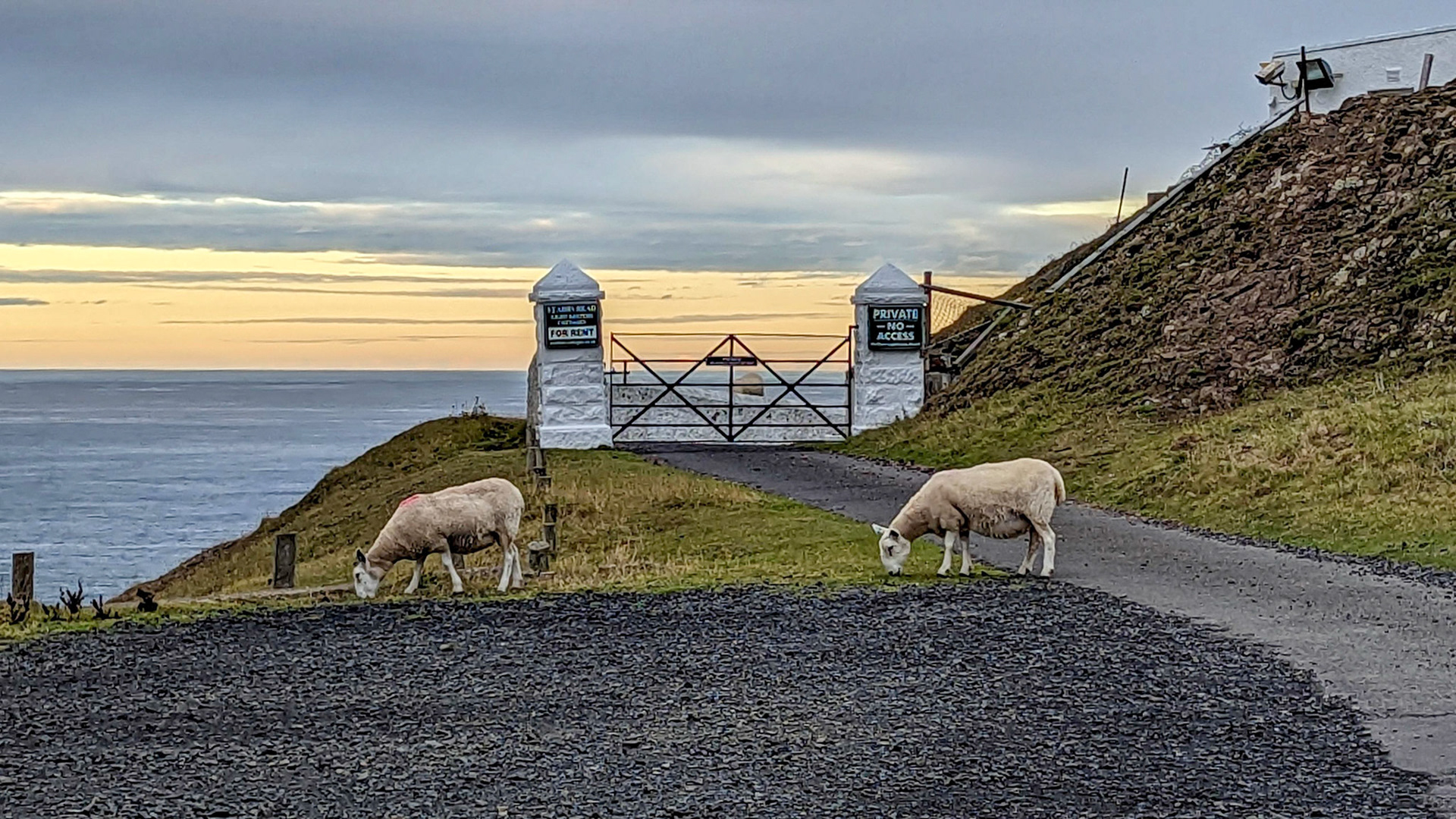 St Abbs lighthouse.
