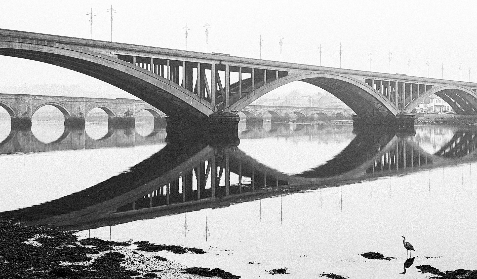 This album shows the Old Bridge (1524), the Royal Tweed Bridge (1928) and the Royal Border Bridge (1850).