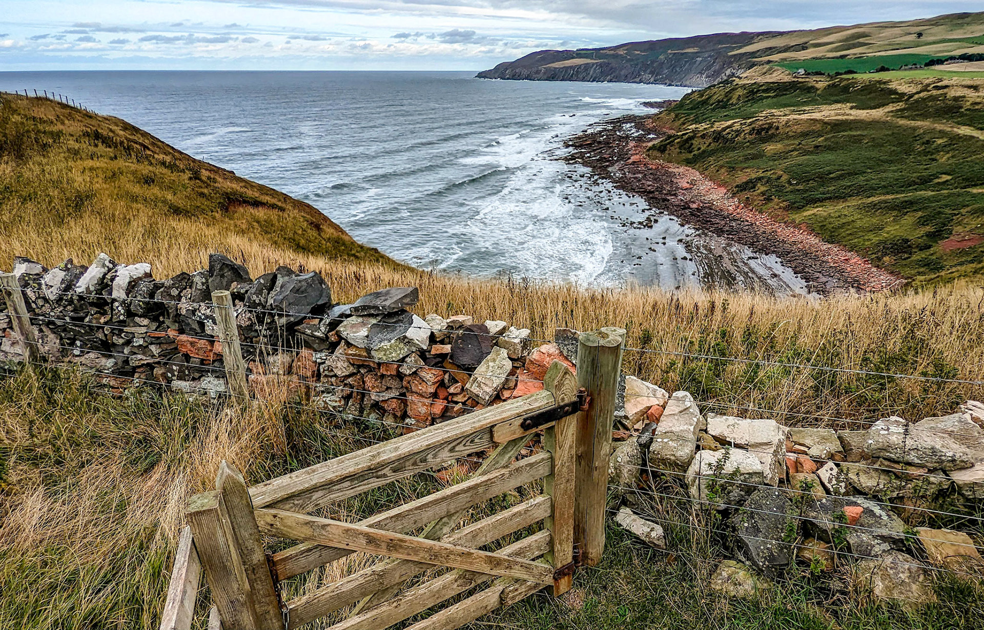 Siccar Point, Berwickshire, Scotland