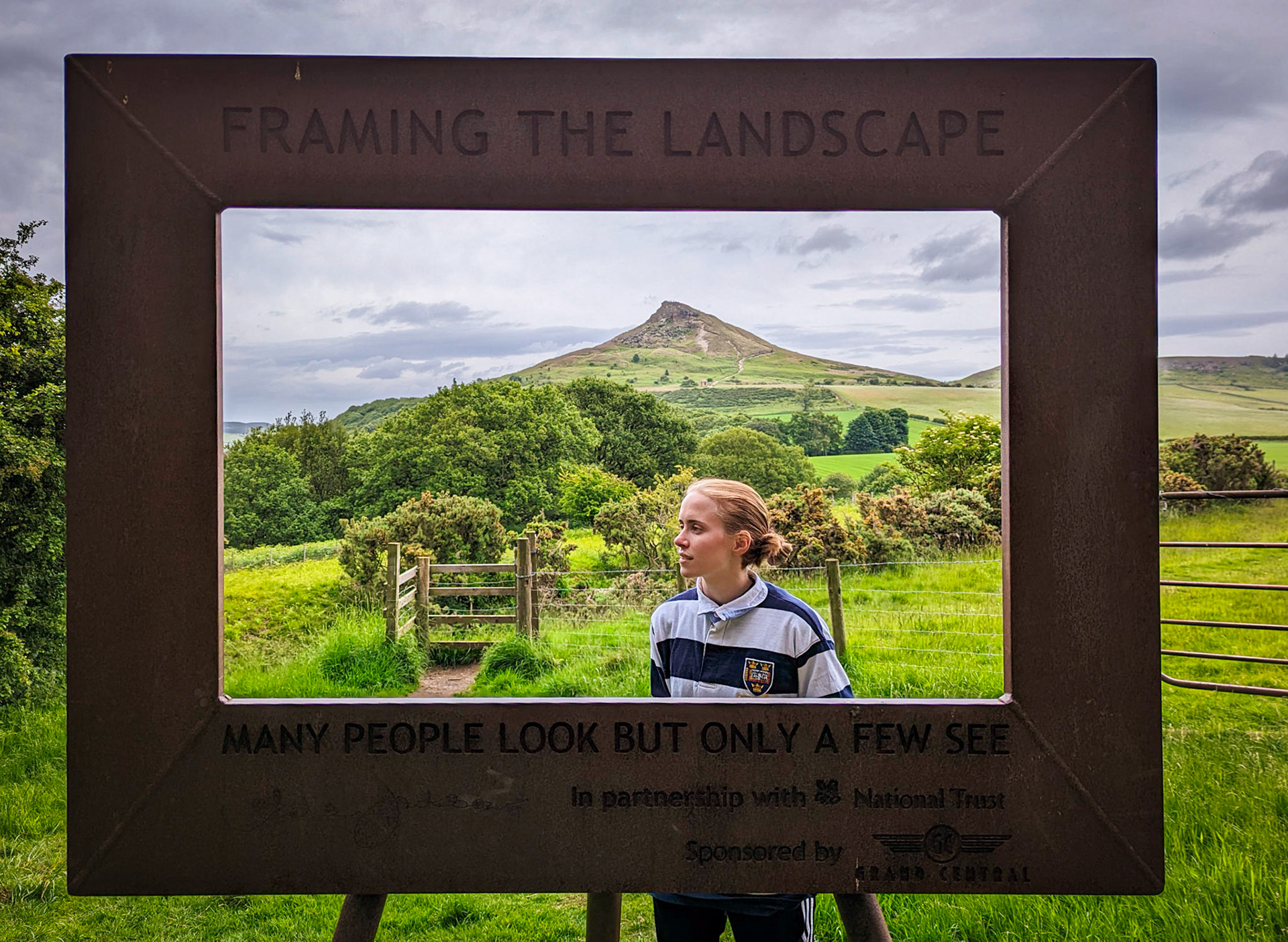 Roseberry Topping, the Matterhorn of North Yorkshire