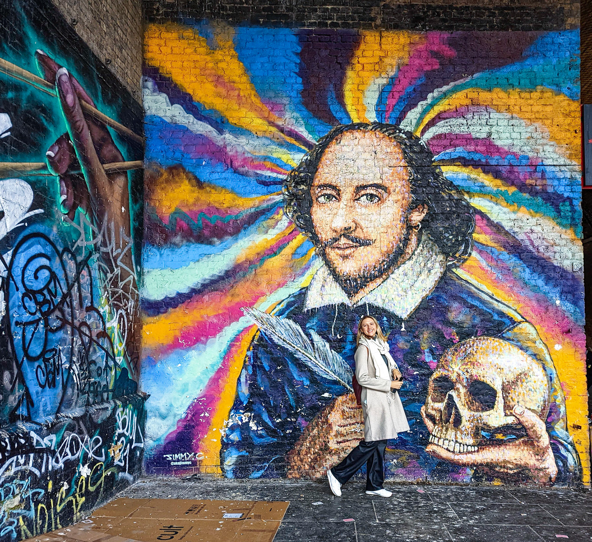 Near the Globe Theatre