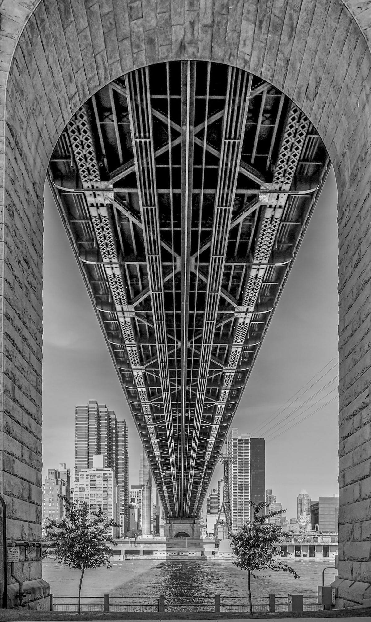 Queensboro Bridge from Roosevelt Island