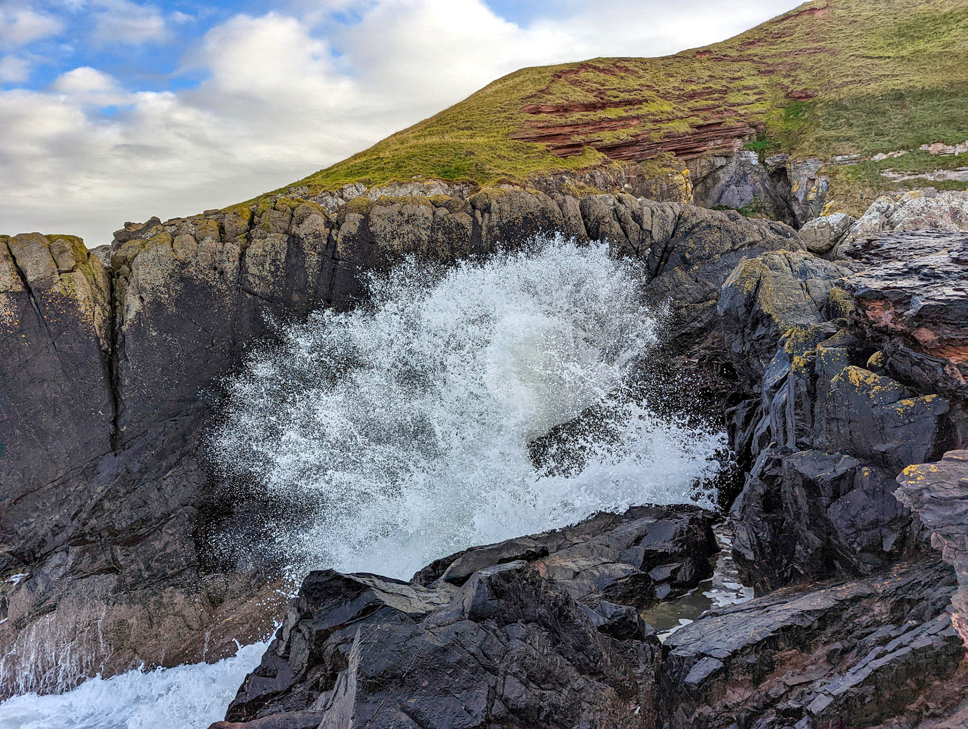 Siccar Point, Berwickshire, Scotland