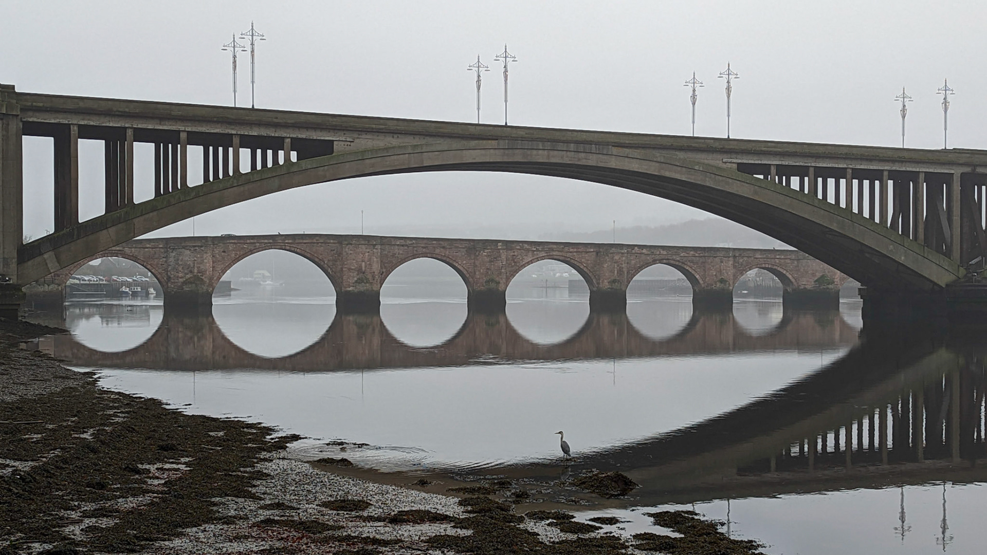 This album shows the Old Bridge (1524), the Royal Tweed Bridge (1928) and the Royal Border Bridge (1850).