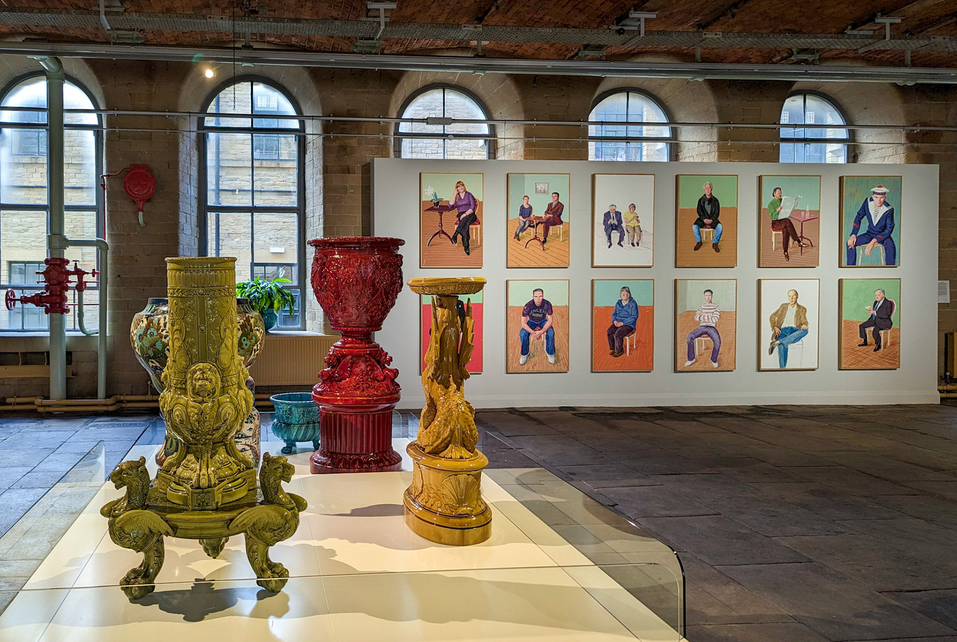 Salts Mill Hockney gallery.