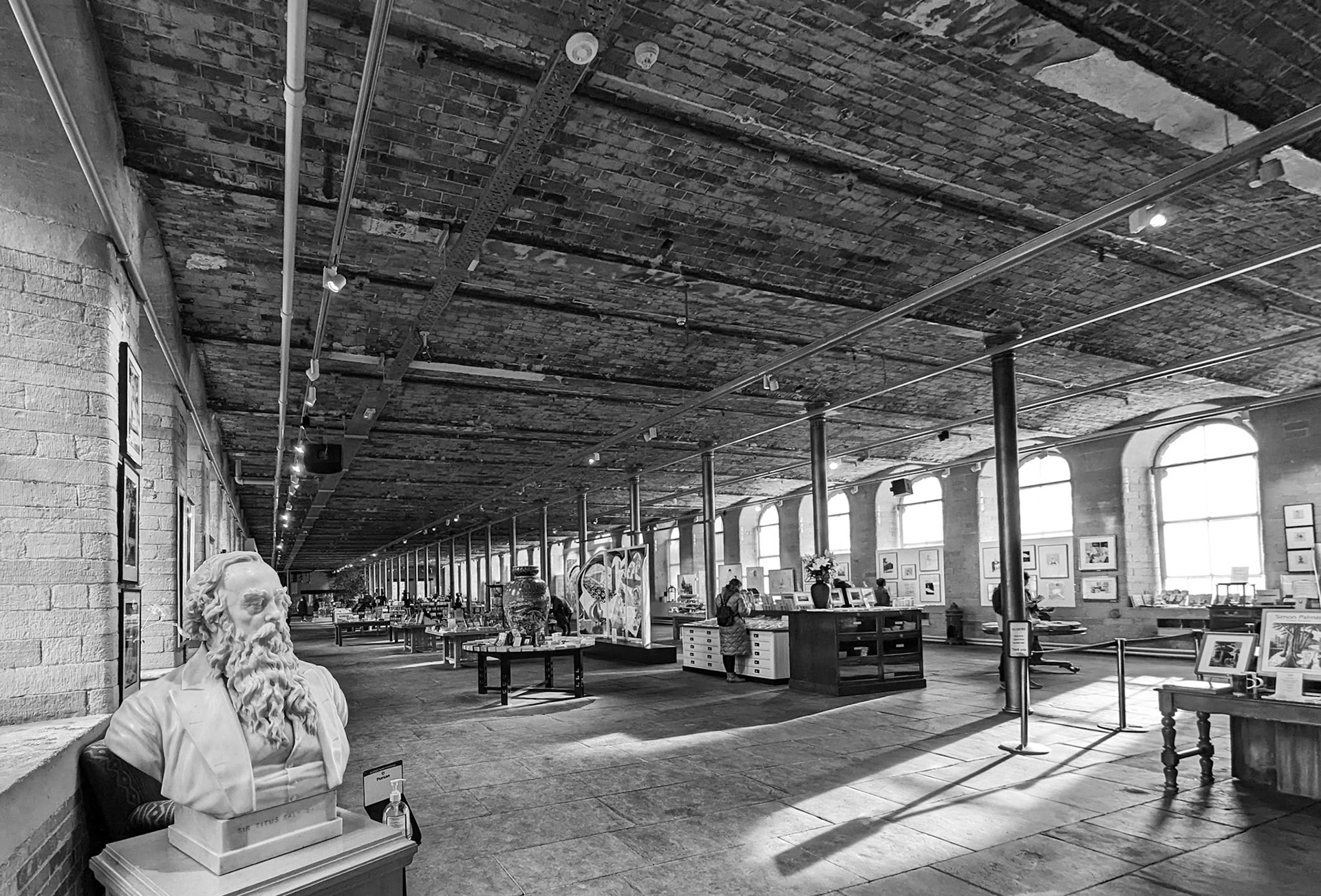 Salts Mill Hockney gallery.
