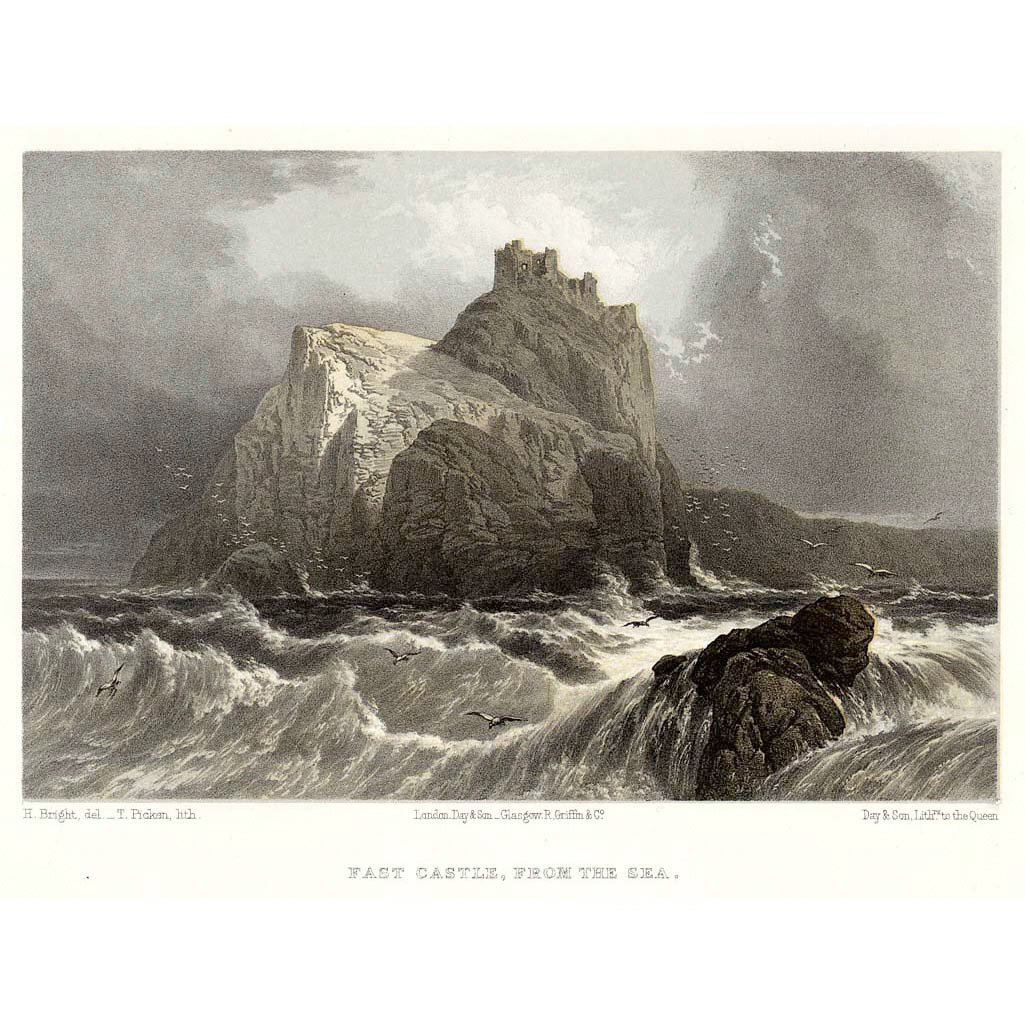 Drawn by H. Bright and lithographed by Thomas Picken. Published in 'Scotland Delineated' by John Parker Lawson, 1849Lithograph1849Image size 216 x 143 mm