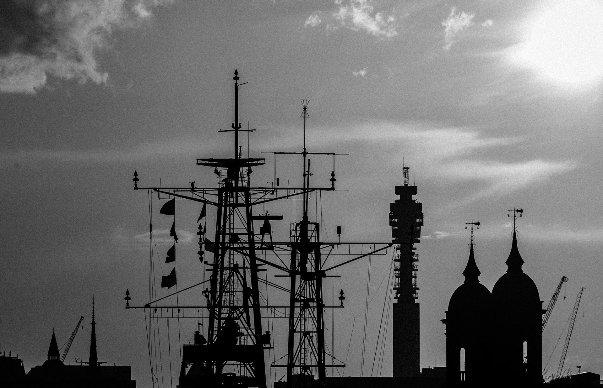 BT Tower from Tower Bridge