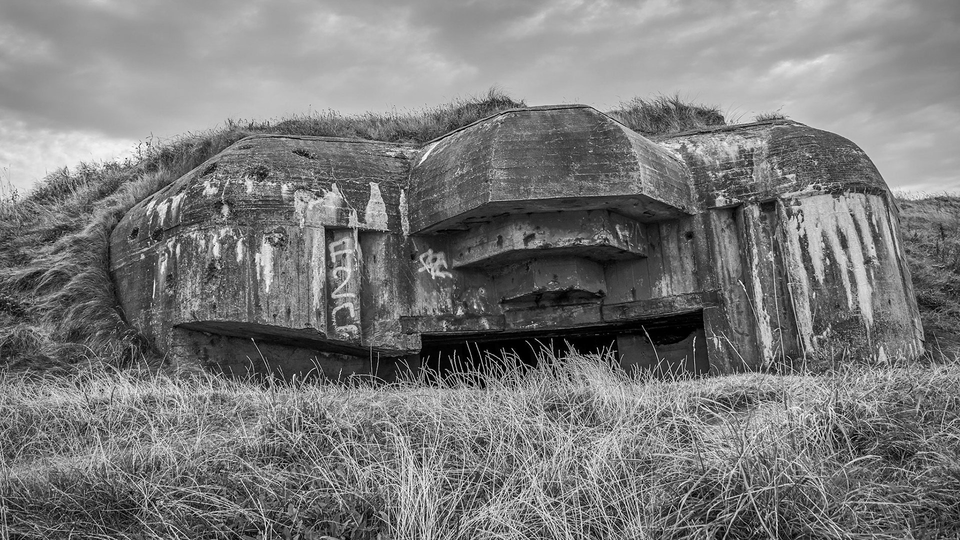 WW2 bunker, Hirtshals, Denmark