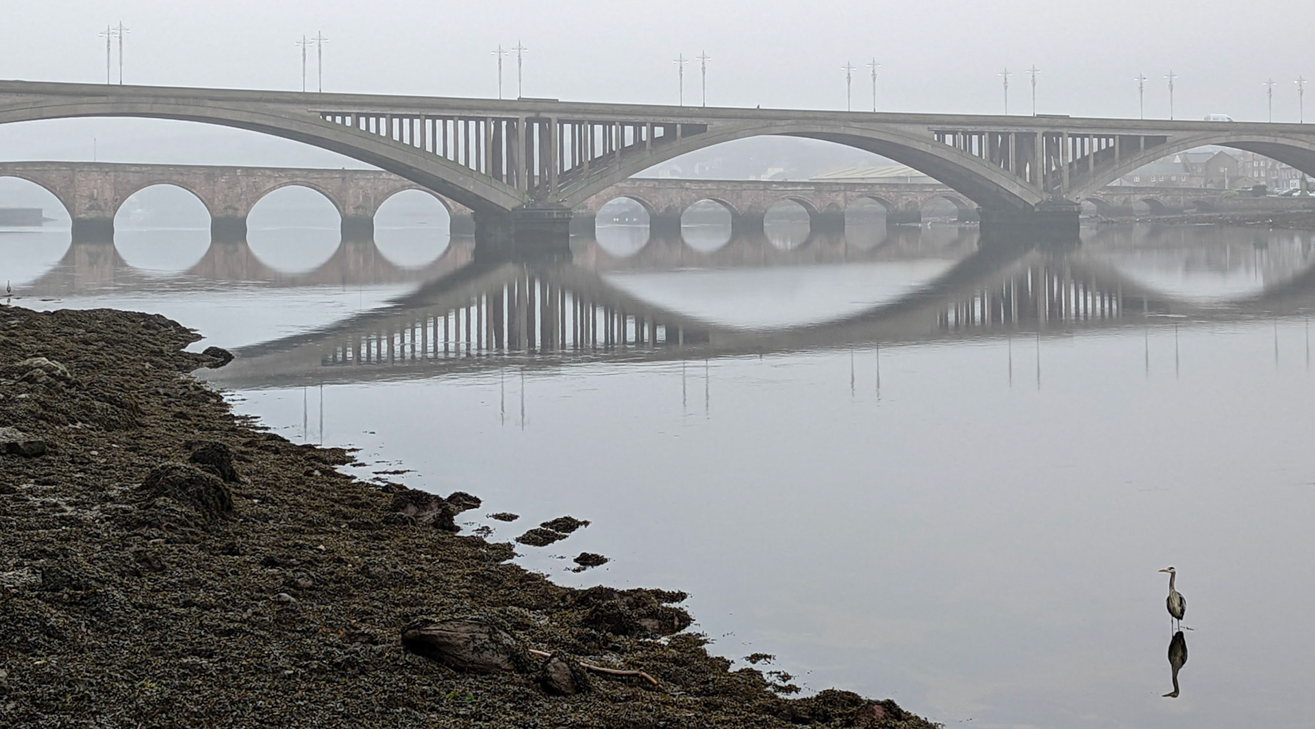 This album shows the Old Bridge (1524), the Royal Tweed Bridge (1928) and the Royal Border Bridge (1850).