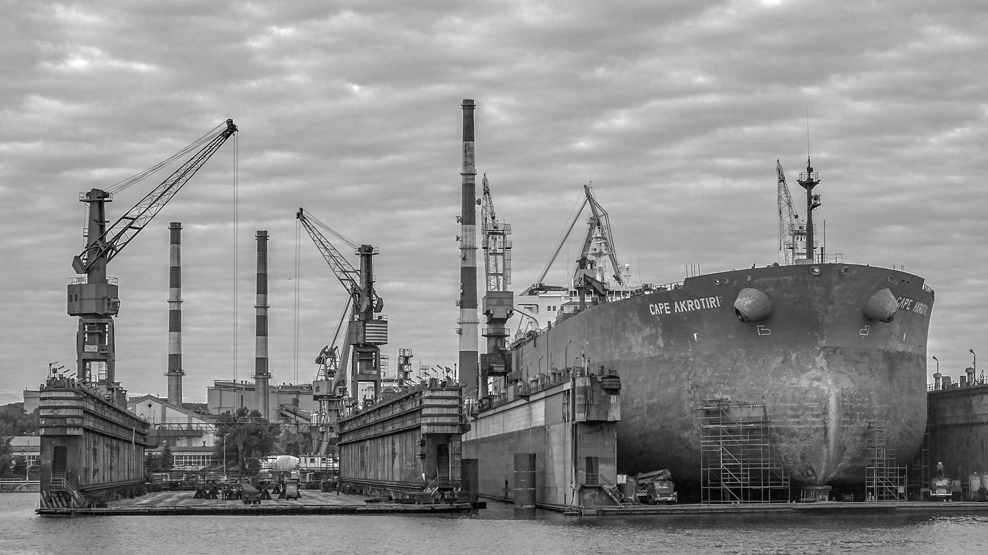 Gdansk shipyard, Poland