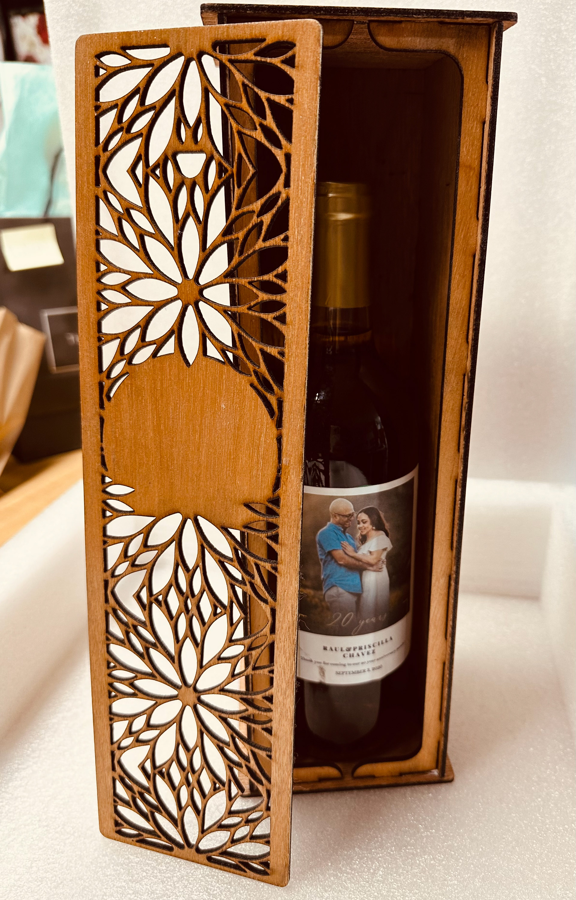 Wine Bottle Gift Box $40.00 ea
