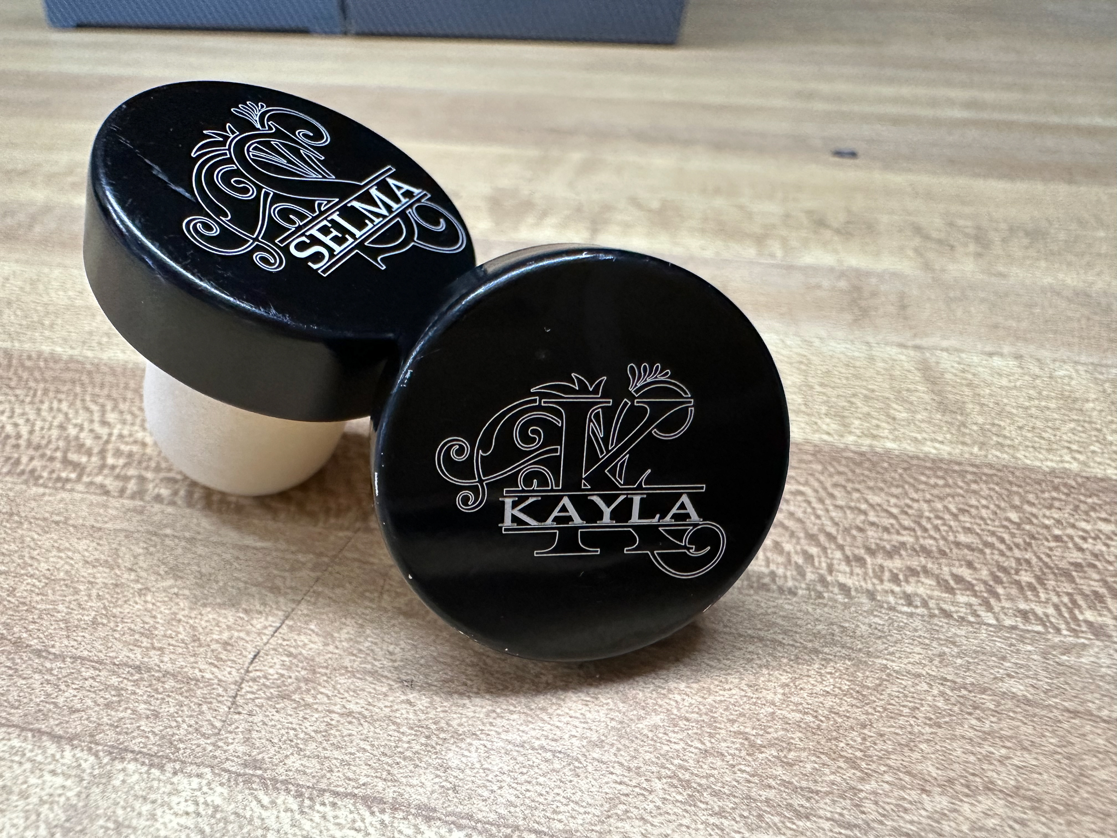 Wine Stoppers Aluminun $10.00 ea 