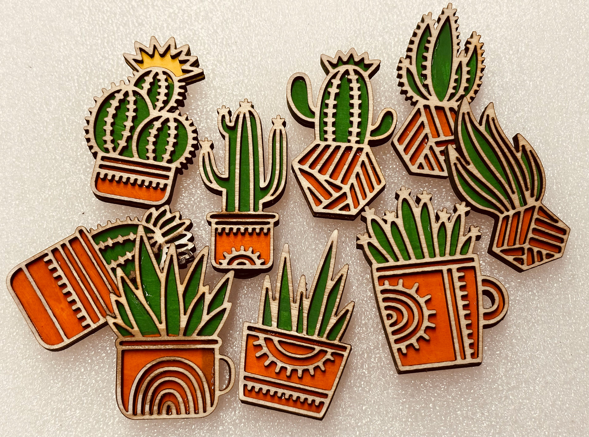 Cactus Magnets $5.00 ea or 5 for $20.00