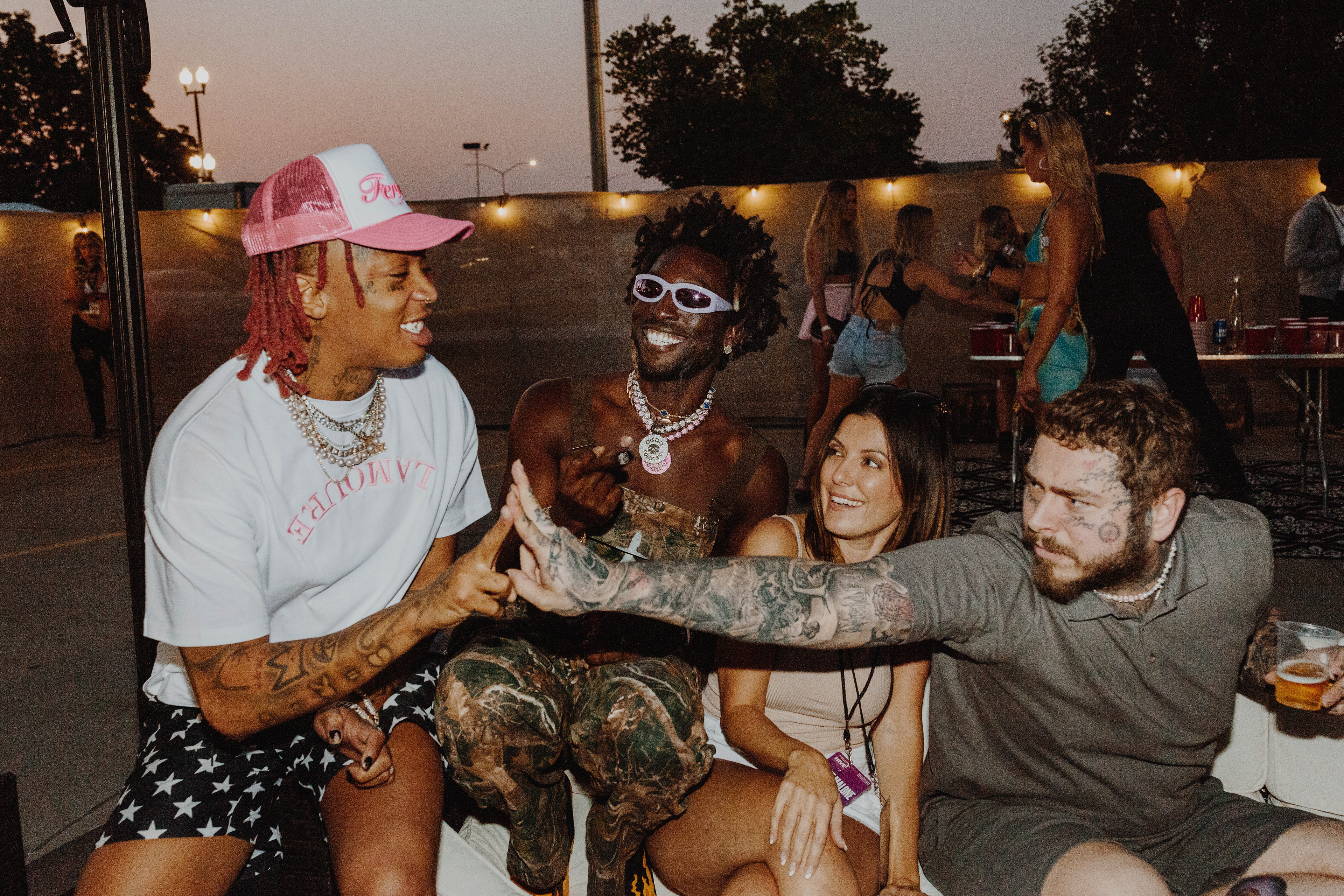 Tyler Yaweh, Saint Jhn, Cheryl & Post Malone