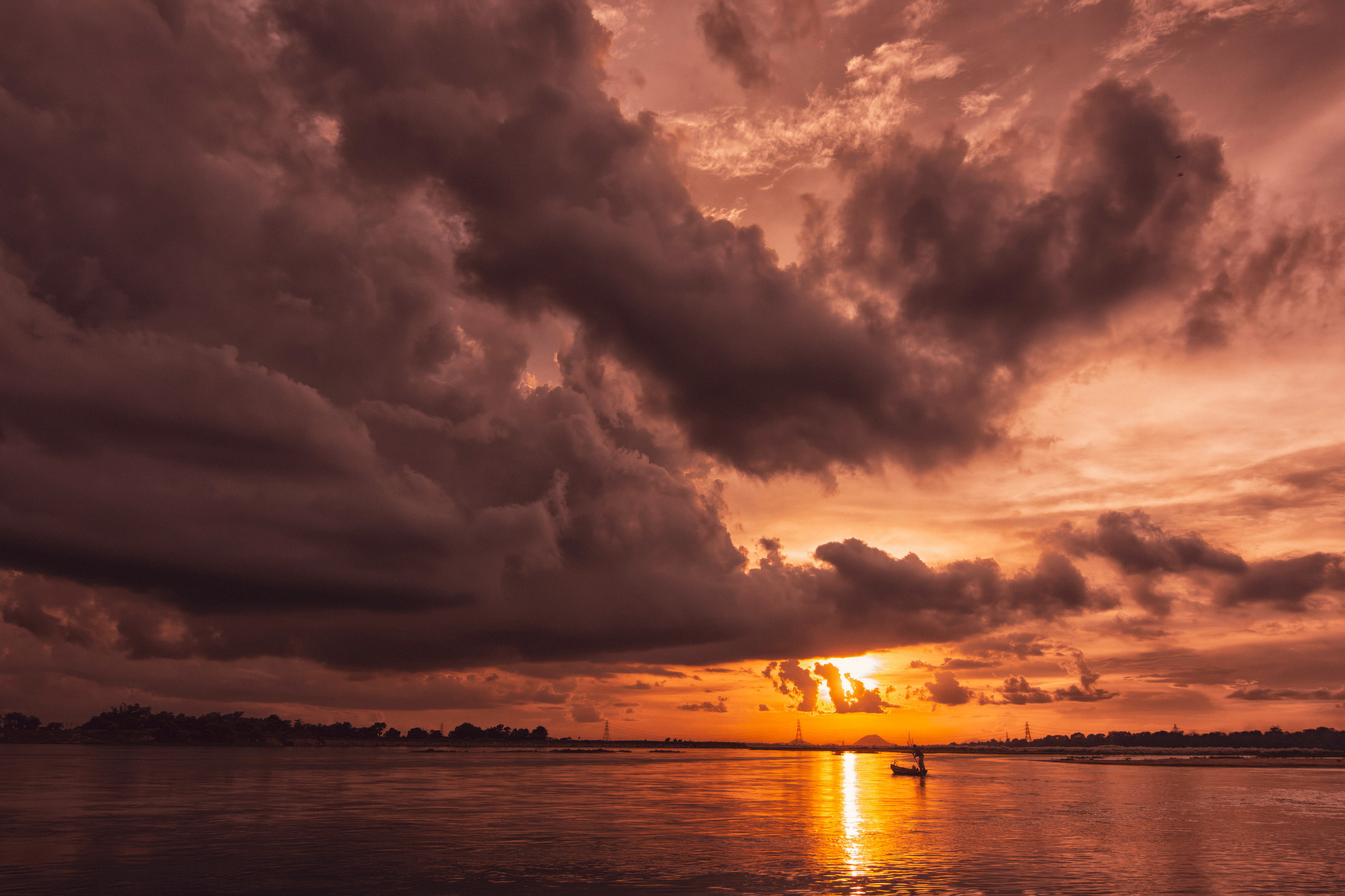 Under the Amber Sky