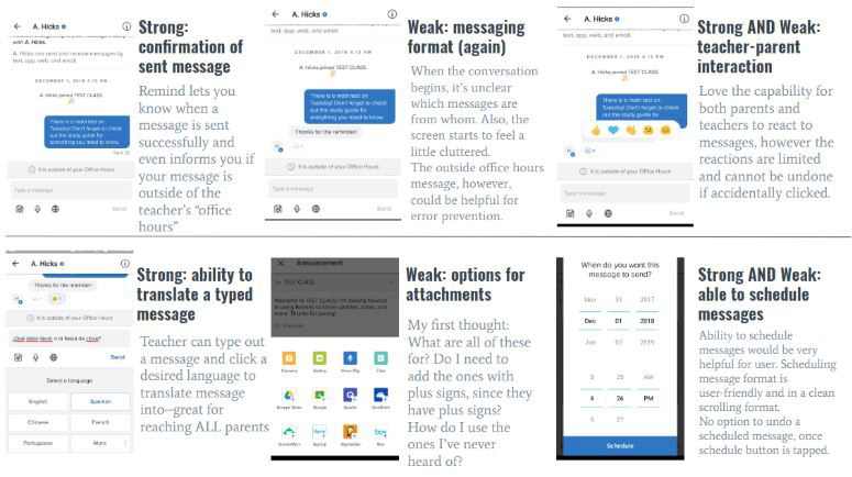 Analysis of Remind App