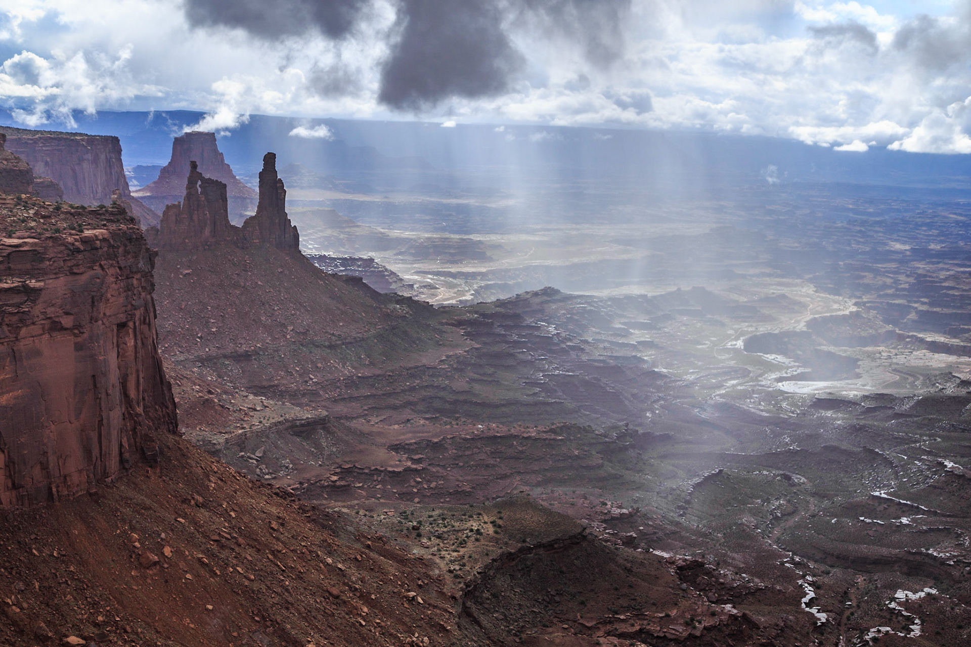 View from Mesa Arch