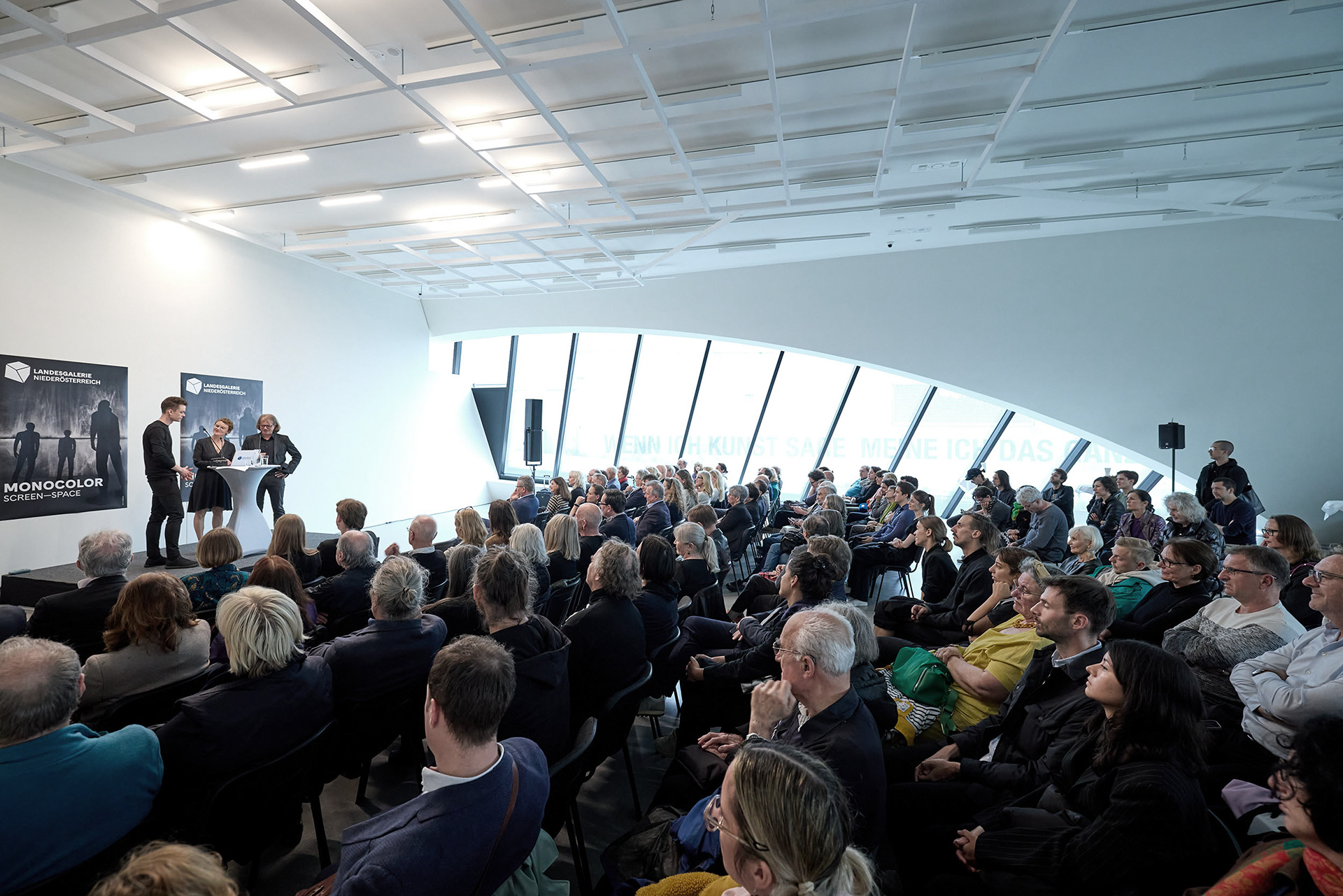 MONOCOLOR, Gerda Ridler and Klaus Krobath in conversation