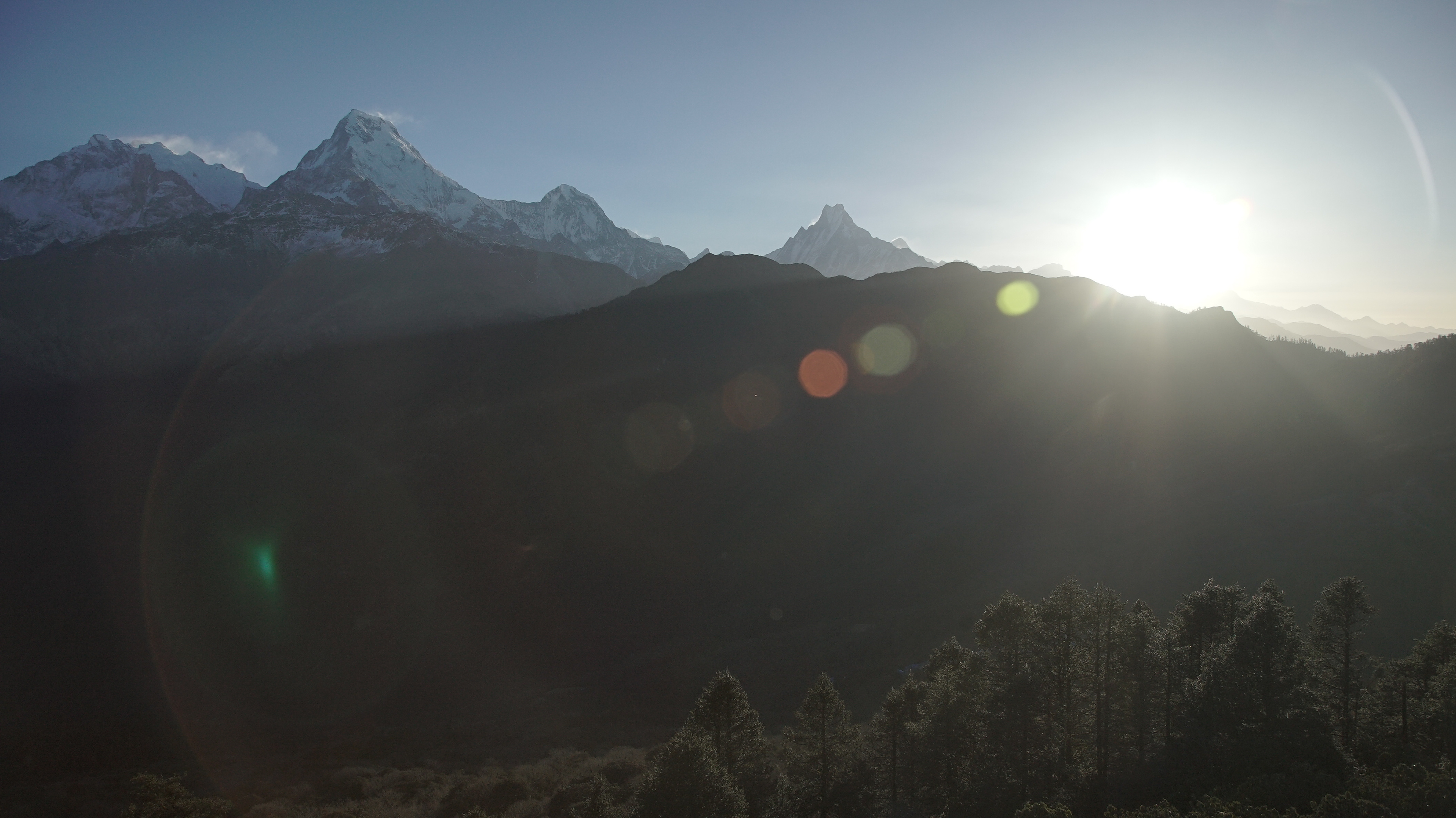 Poon Hill sunrise, Nepal
