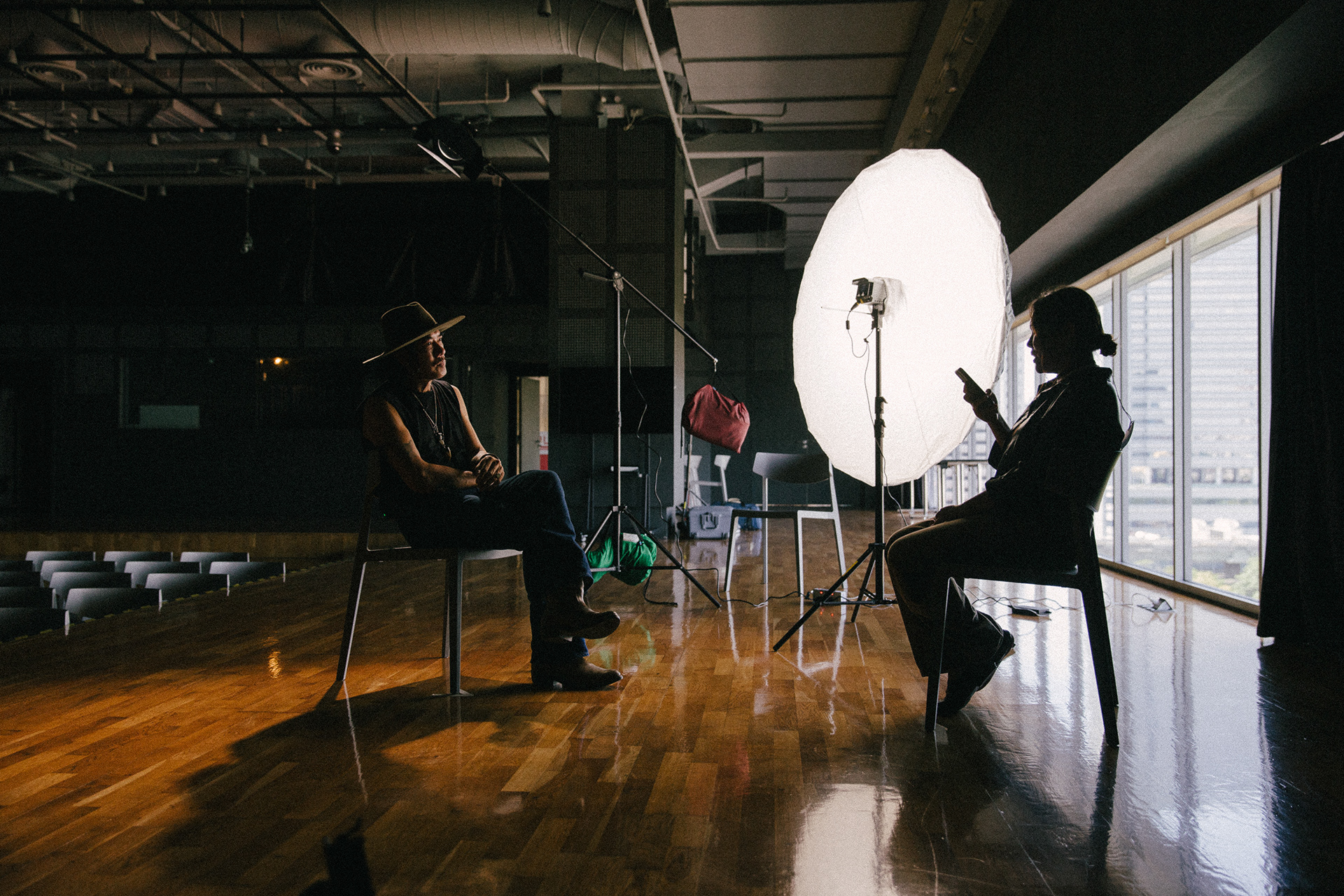 Behind the Scene interview Set up - Dead Air Fest 2026