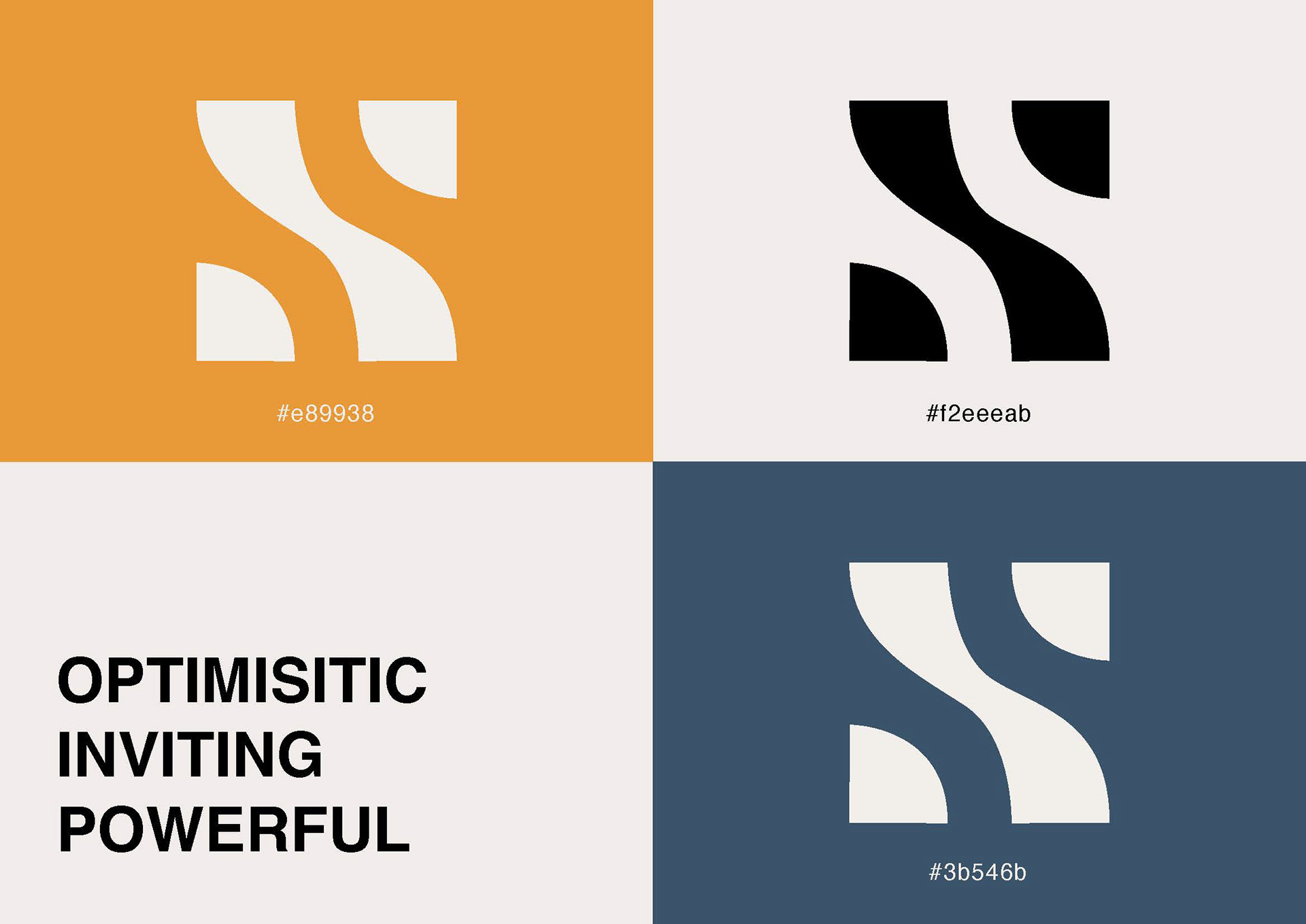 Colour palette and tone of voice