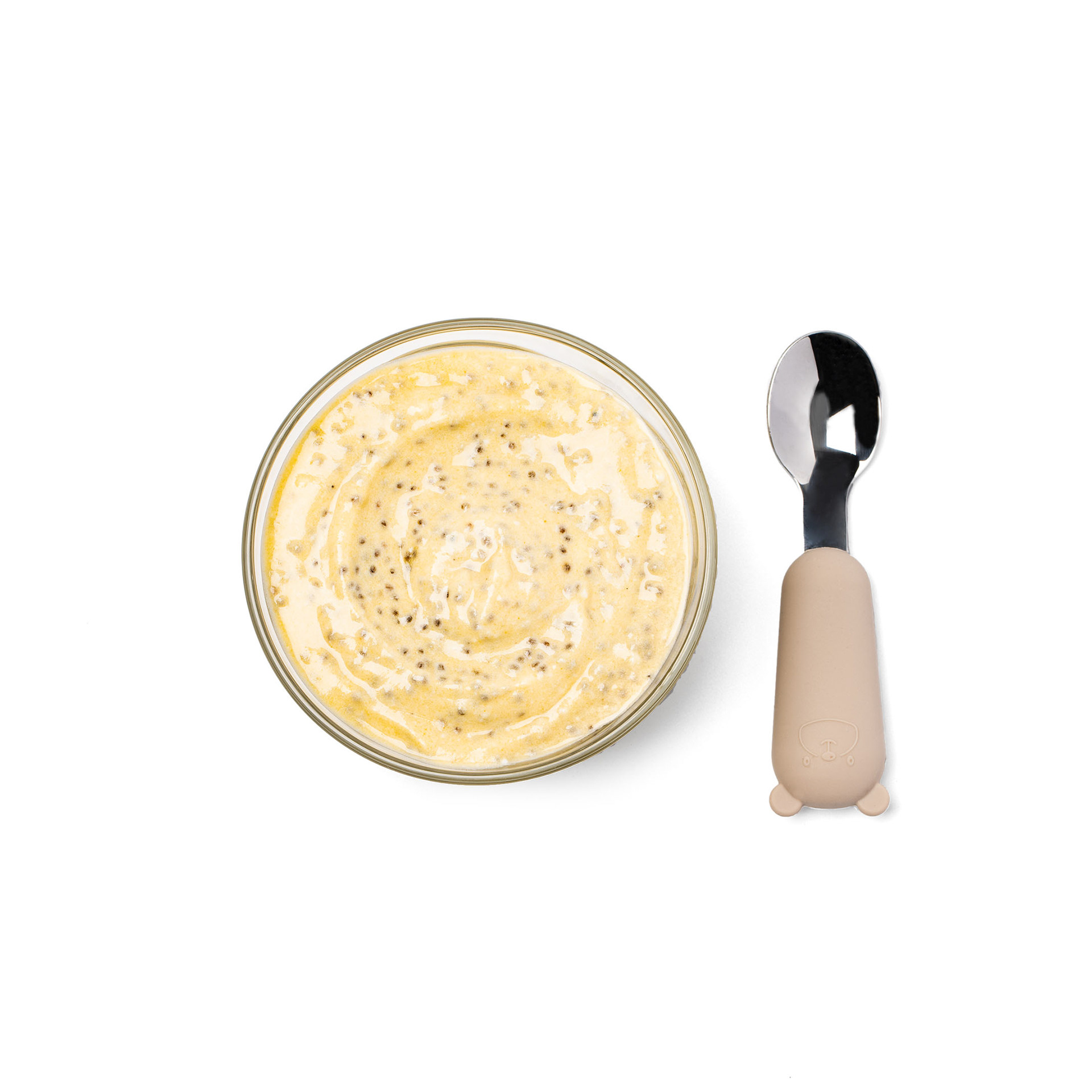 Ground chia seeds – ingredient shot for baby food project, Uliana Kopanytsia